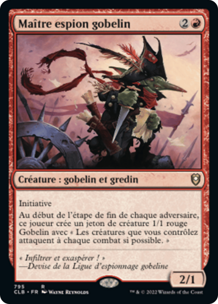 Maître espion gobelin — Commander Legends: Battle for Baldur's Gate — Magic: The Gathering