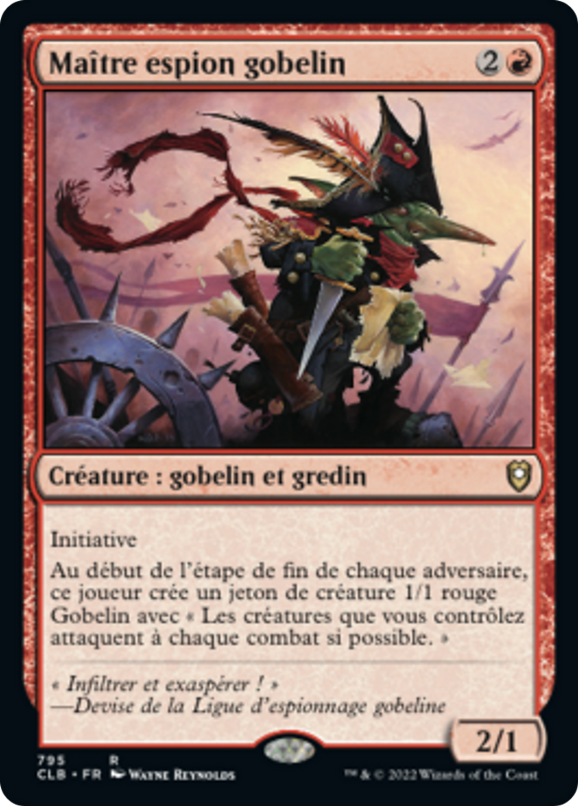 Maître espion gobelin — Commander Legends: Battle for Baldur's Gate — Magic: The Gathering