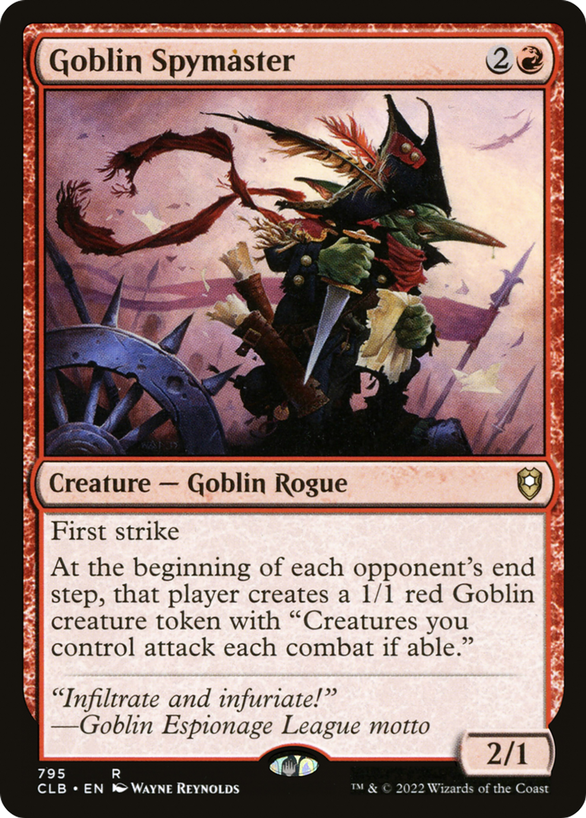 Goblin Spymaster — Commander Legends: Battle for Baldur's Gate — Magic: The Gathering