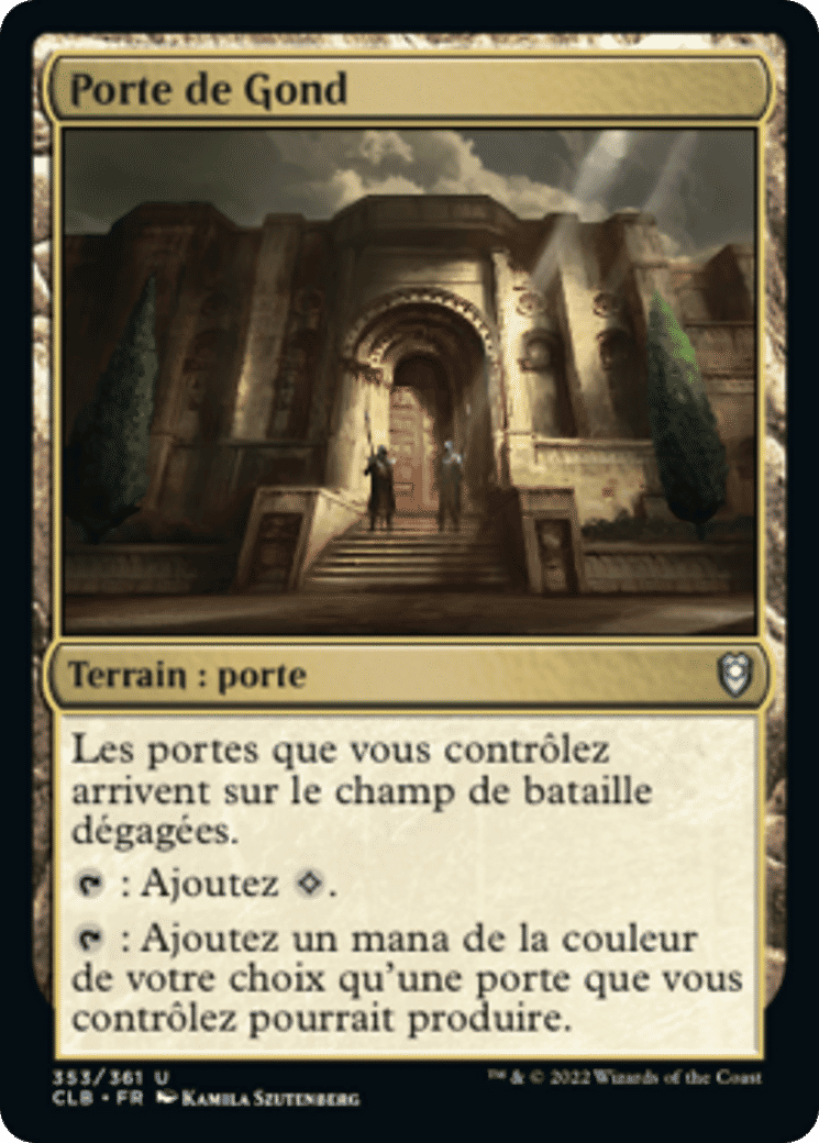 Porte de Gond — Commander Legends: Battle for Baldur's Gate — Magic: The Gathering
