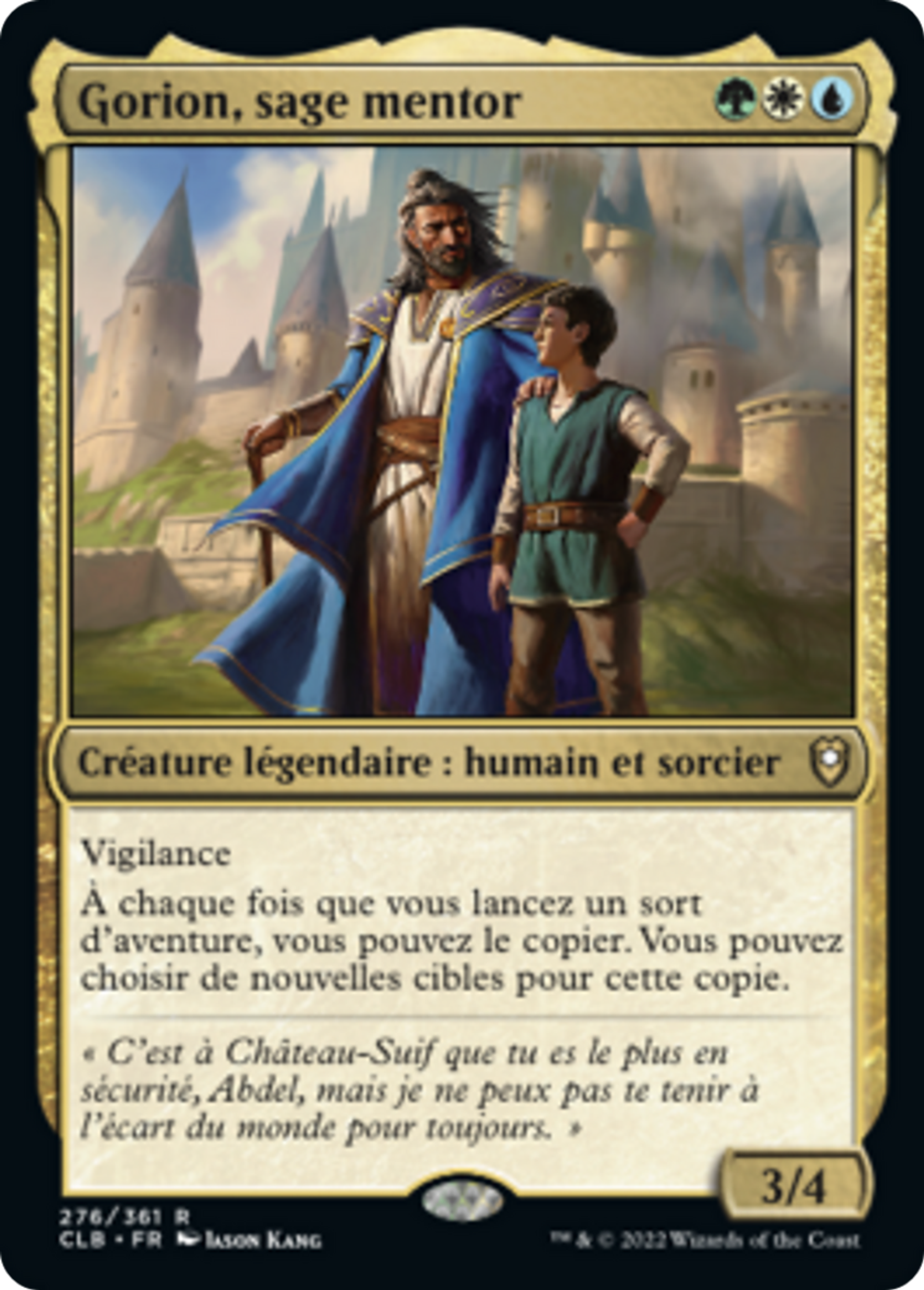Gorion, sage mentor — Commander Legends: Battle for Baldur's Gate — Magic: The Gathering