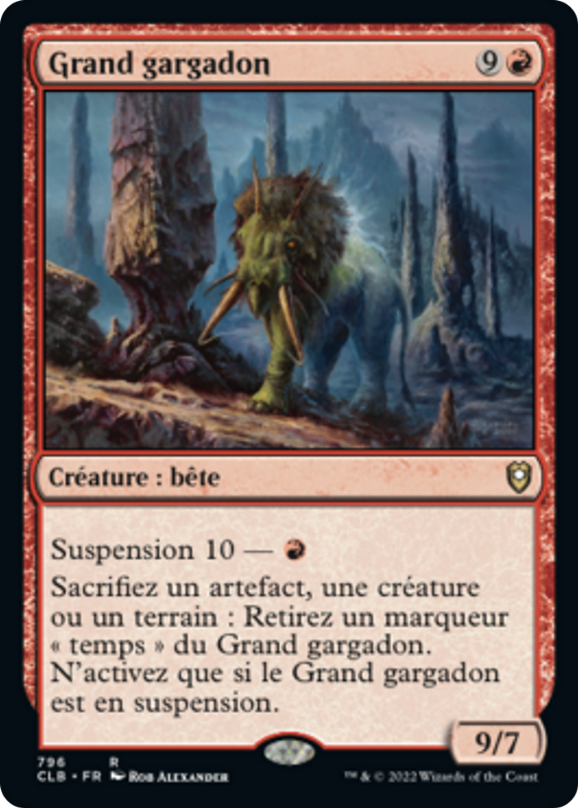 Grand gargadon — Commander Legends: Battle for Baldur's Gate — Magic: The Gathering