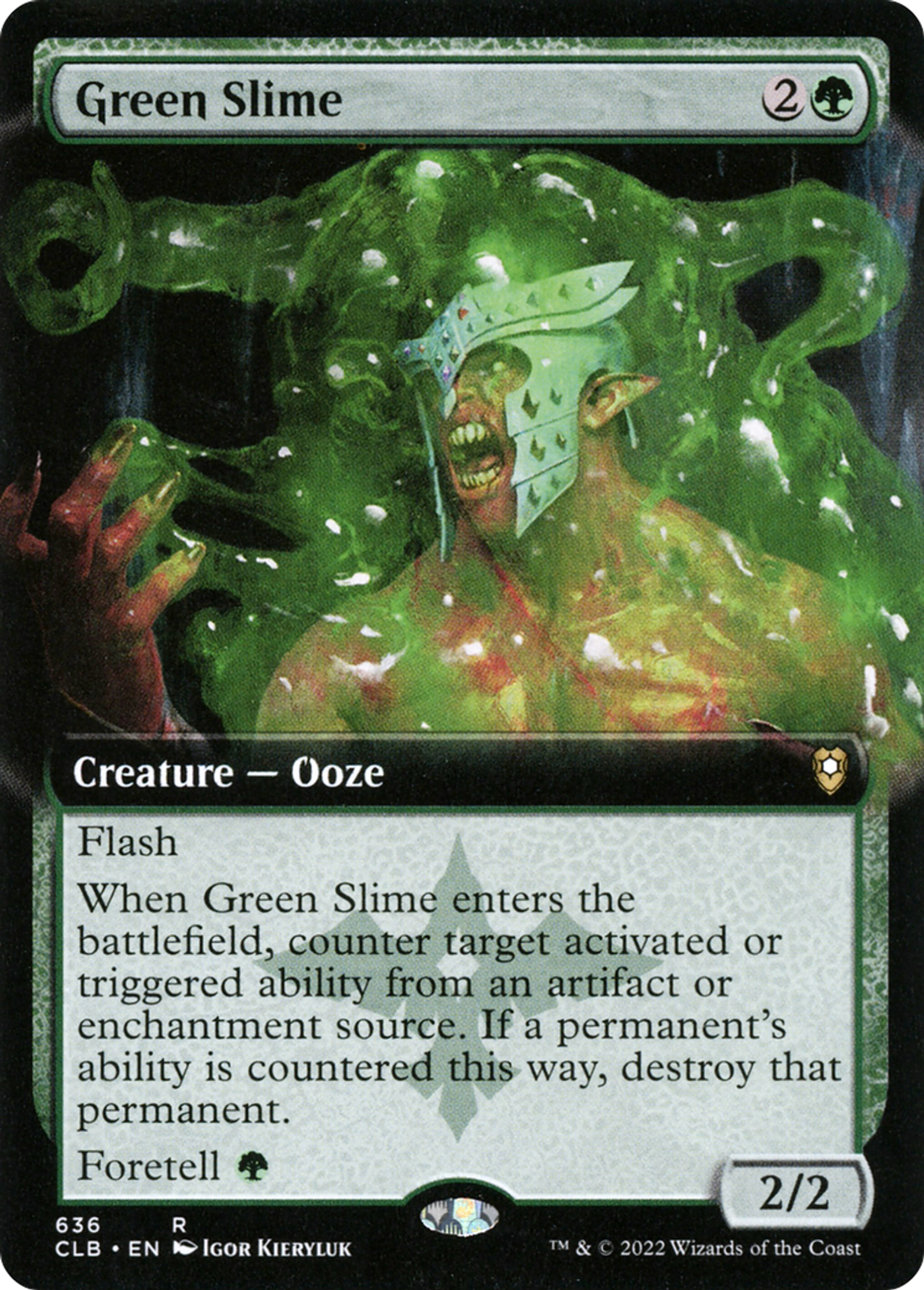 Green Slime — Commander Legends: Battle for Baldur's Gate — Magic: The Gathering