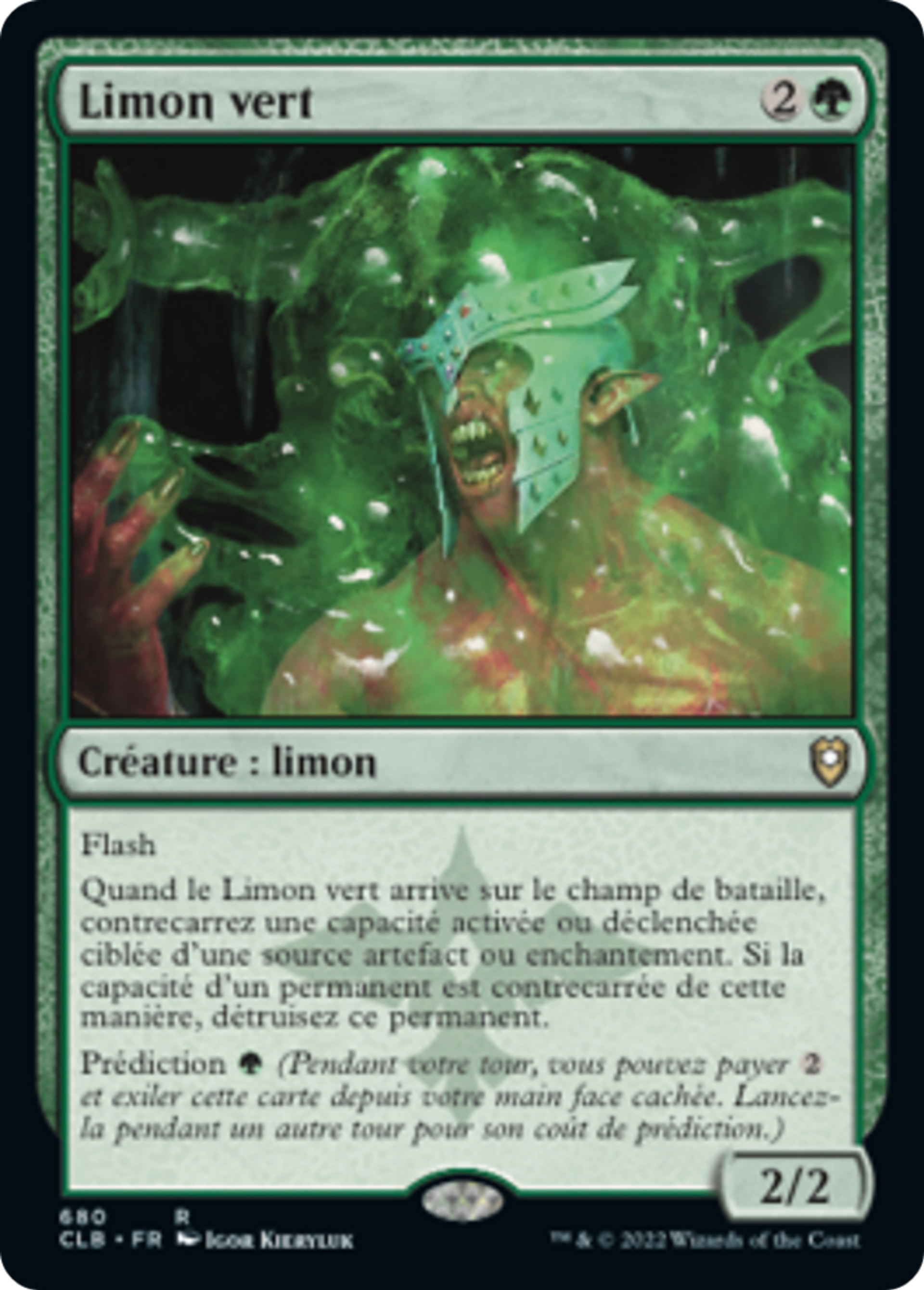 Limon vert — Commander Legends: Battle for Baldur's Gate — Magic: The Gathering