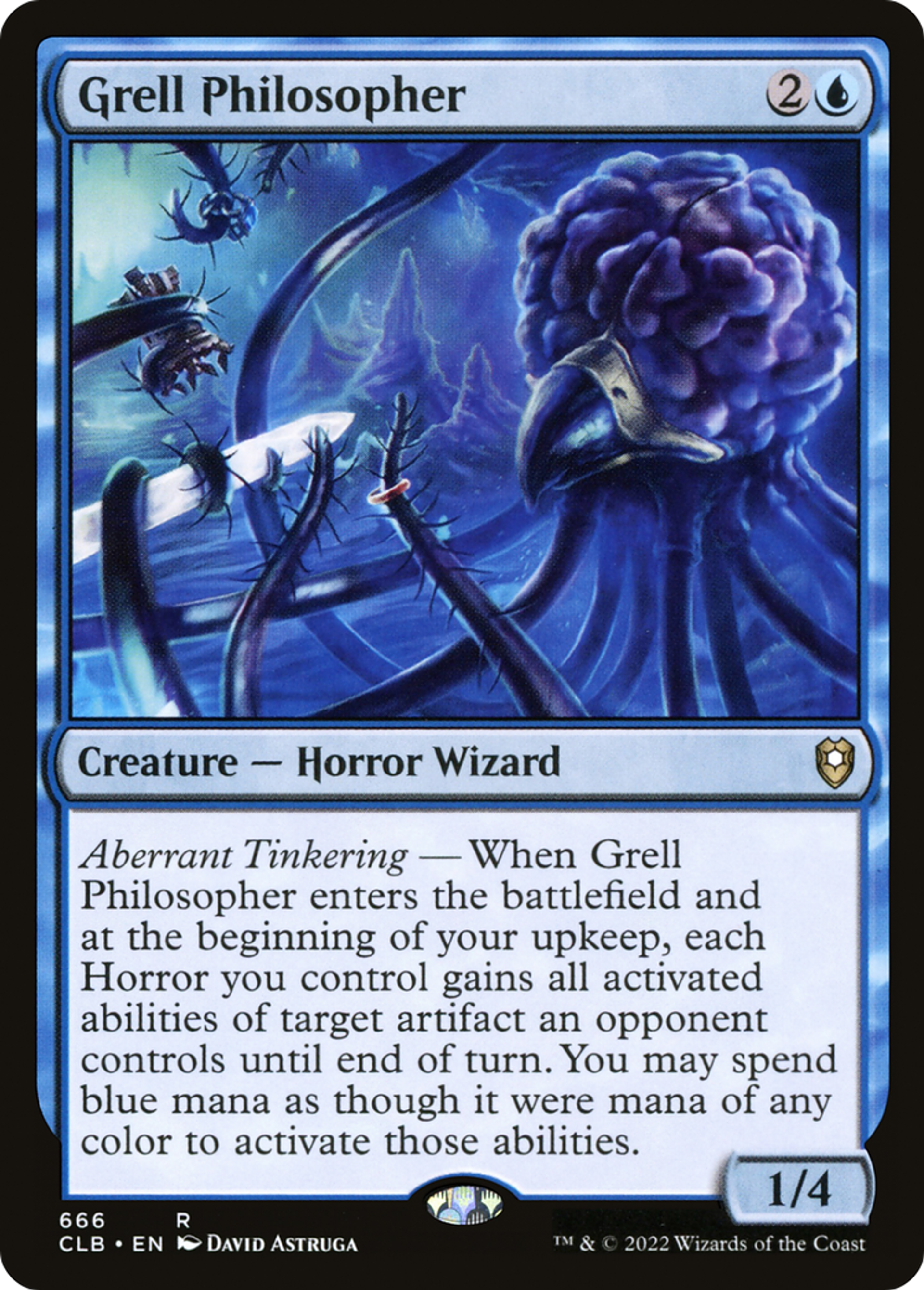 Grell Philosopher — Commander Legends: Battle for Baldur's Gate — Magic: The Gathering
