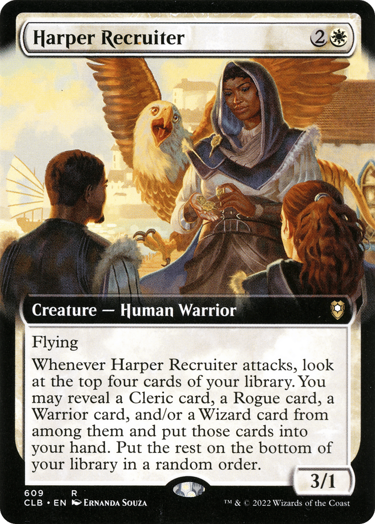 Harper Recruiter — Commander Legends: Battle for Baldur's Gate — Magic: The Gathering