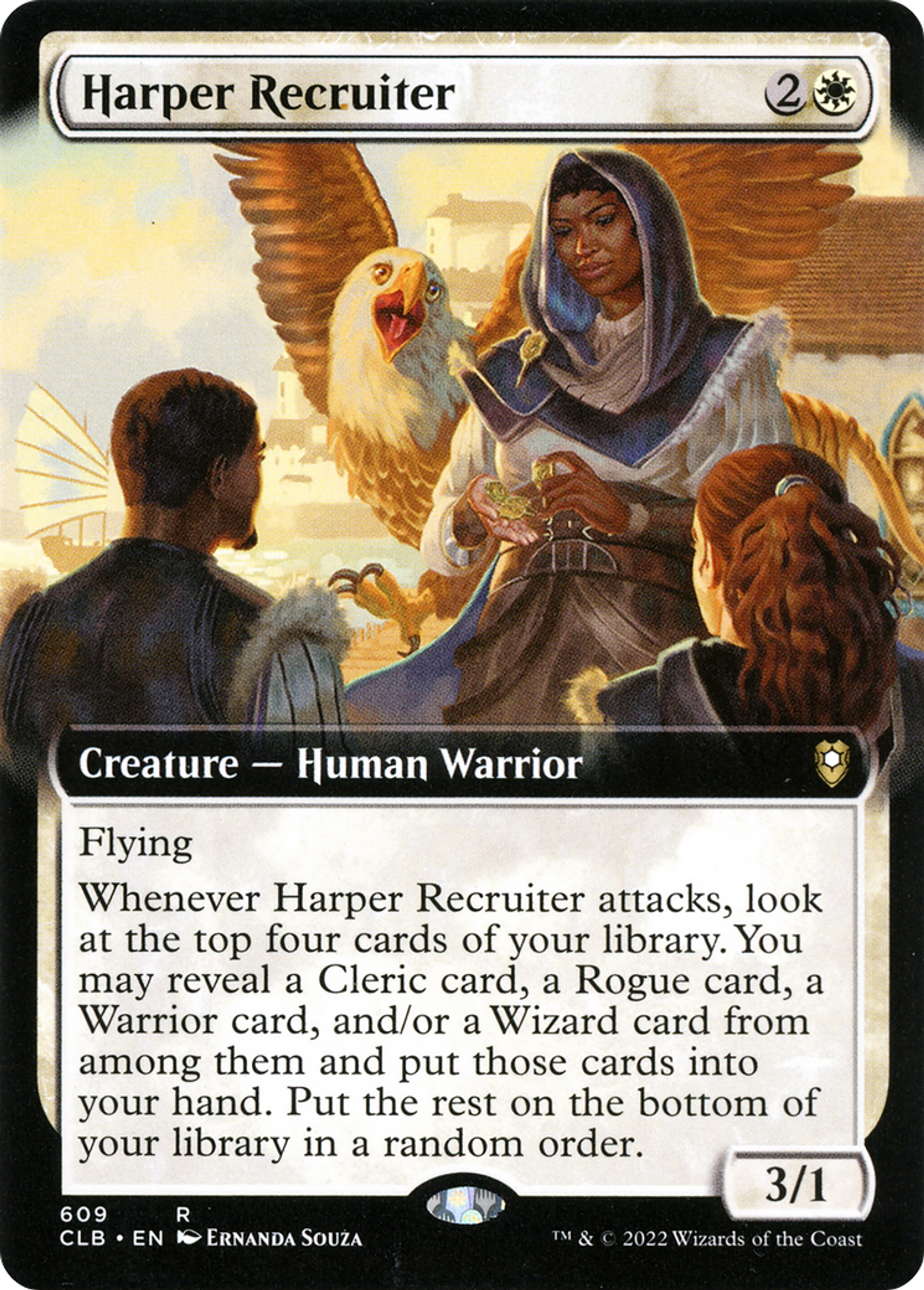 Harper Recruiter — Commander Legends: Battle for Baldur's Gate — Magic: The Gathering