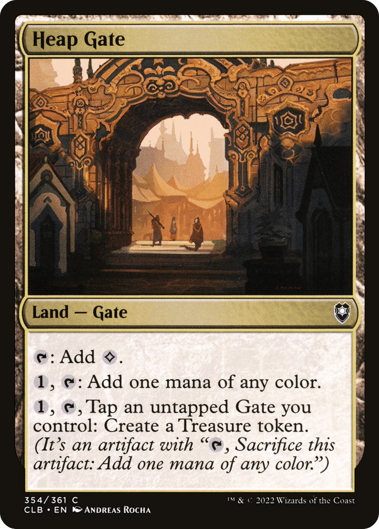 Heap Gate — Commander Legends: Battle for Baldur's Gate — Magic: The Gathering
