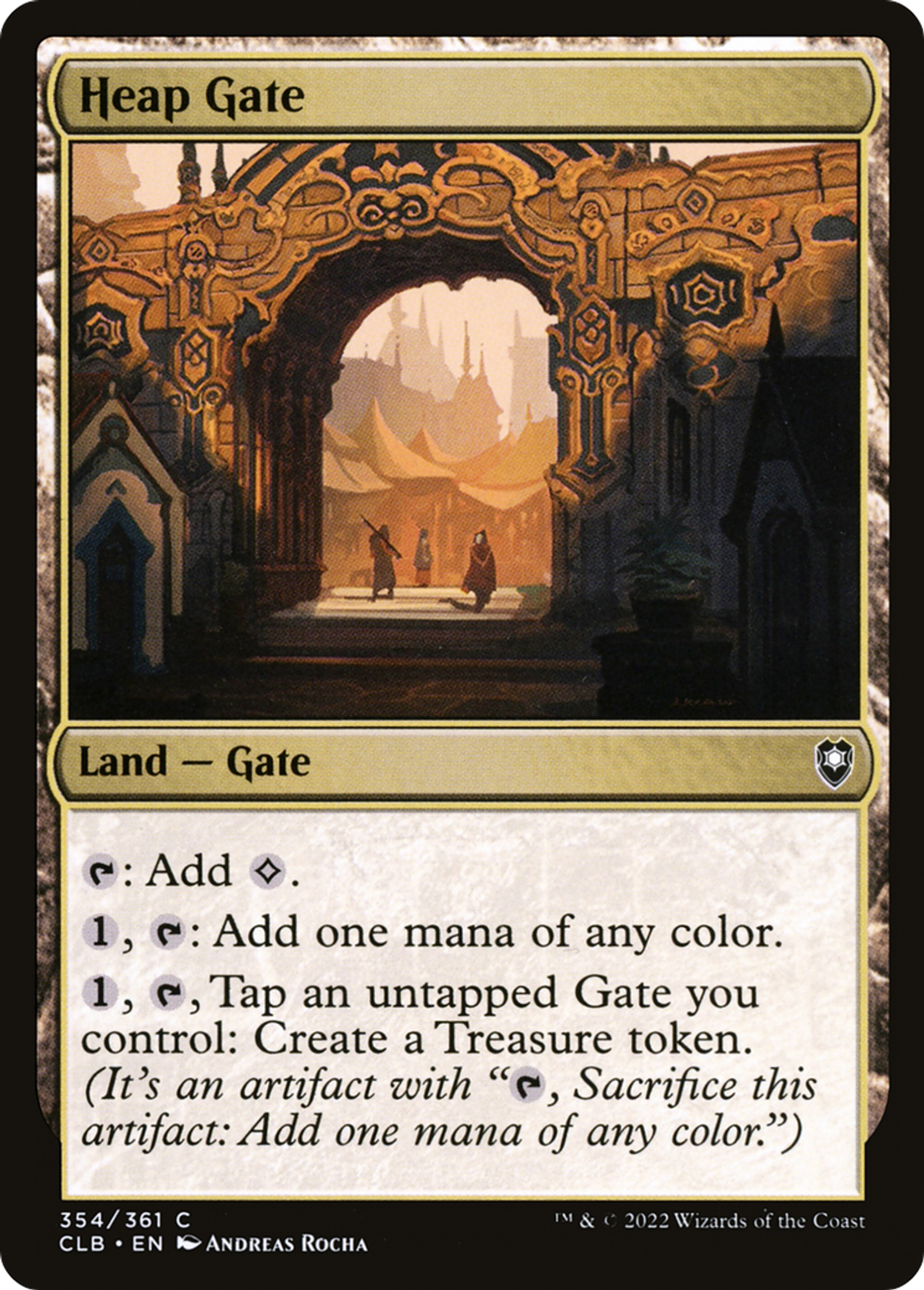 Heap Gate — Commander Legends: Battle for Baldur's Gate — Magic: The Gathering