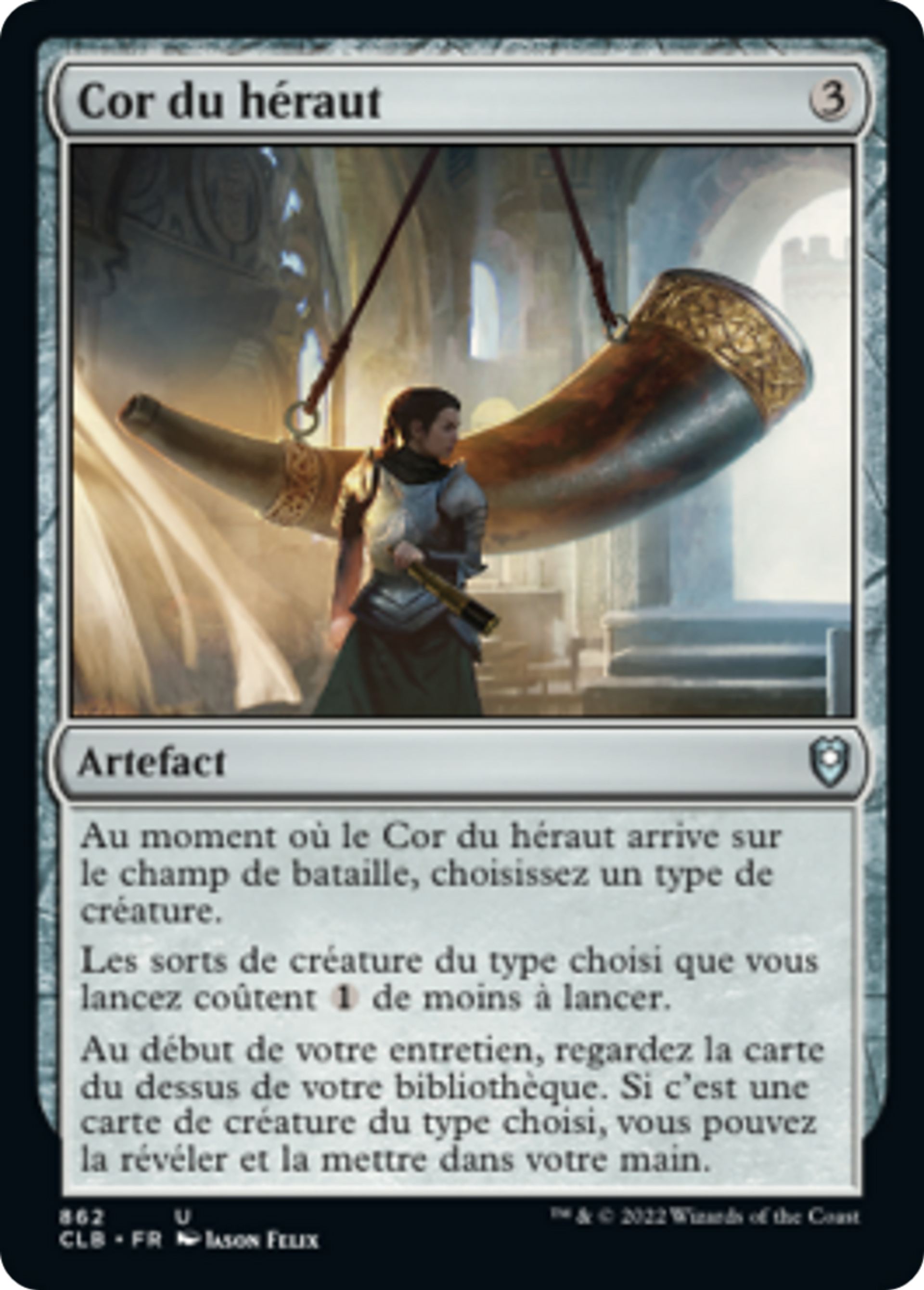 Cor du héraut — Commander Legends: Battle for Baldur's Gate — Magic: The Gathering
