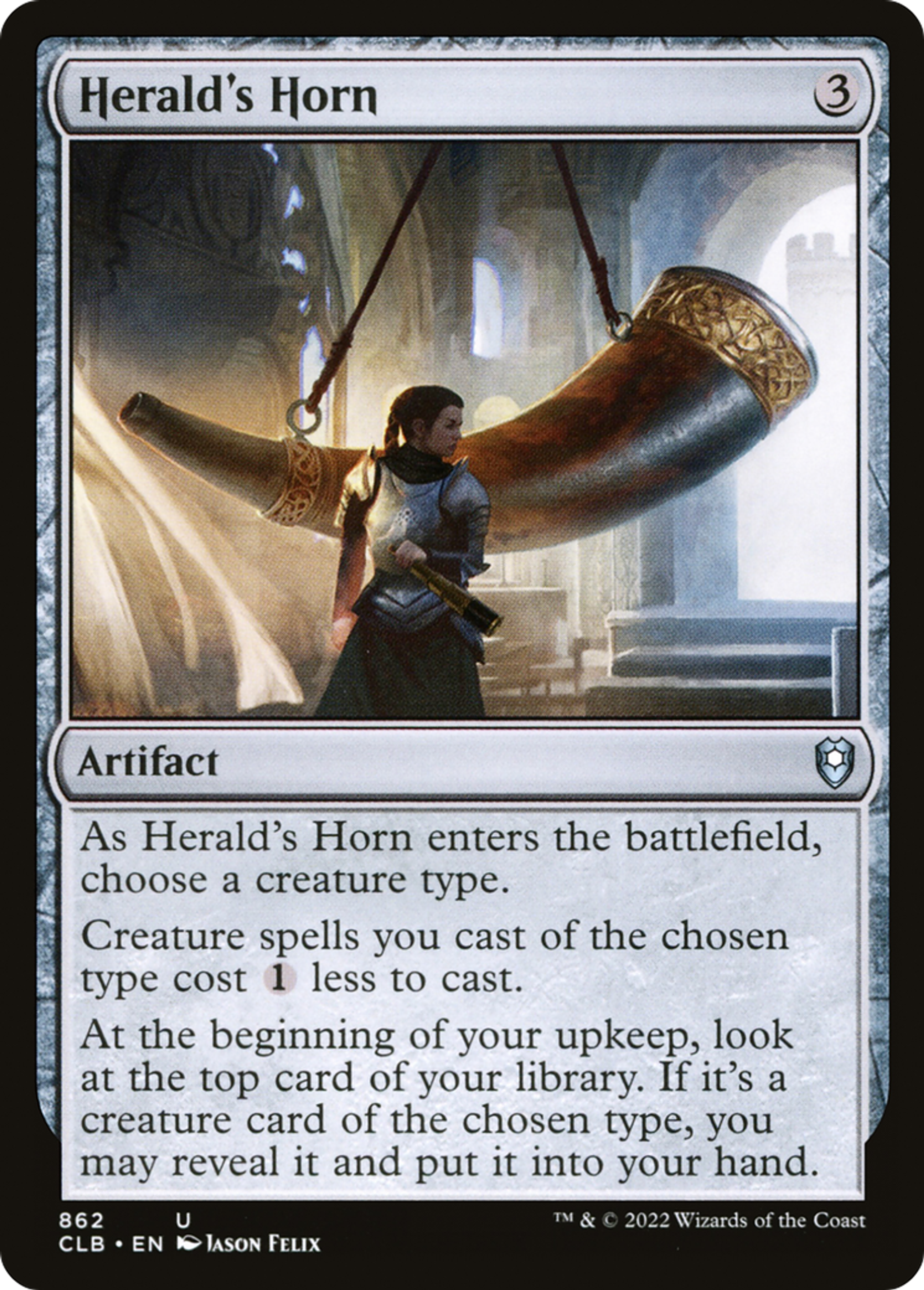 Cor du héraut — Commander Legends: Battle for Baldur's Gate — Magic: The Gathering