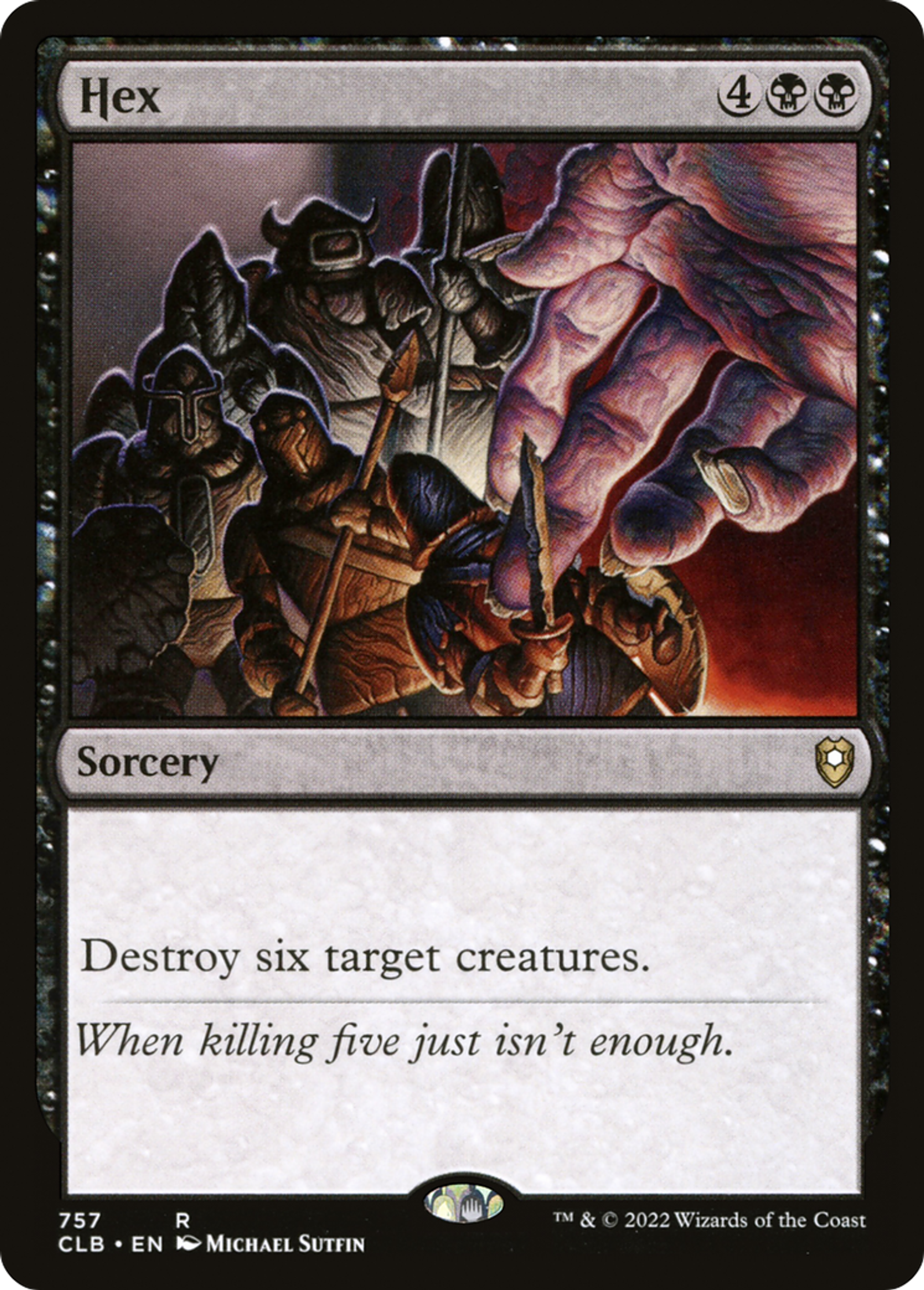 Hex — Commander Legends: Battle for Baldur's Gate — Magic: The Gathering