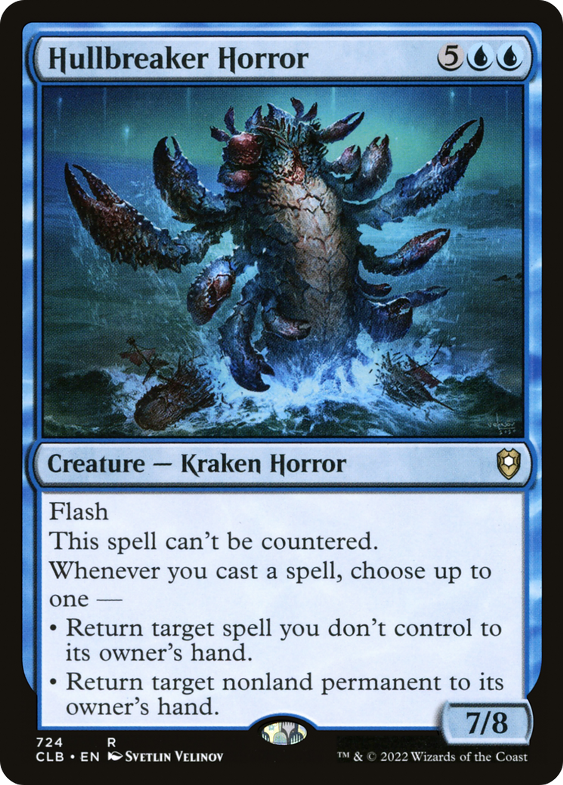 Hullbreaker Horror — Commander Legends: Battle for Baldur's Gate — Magic: The Gathering