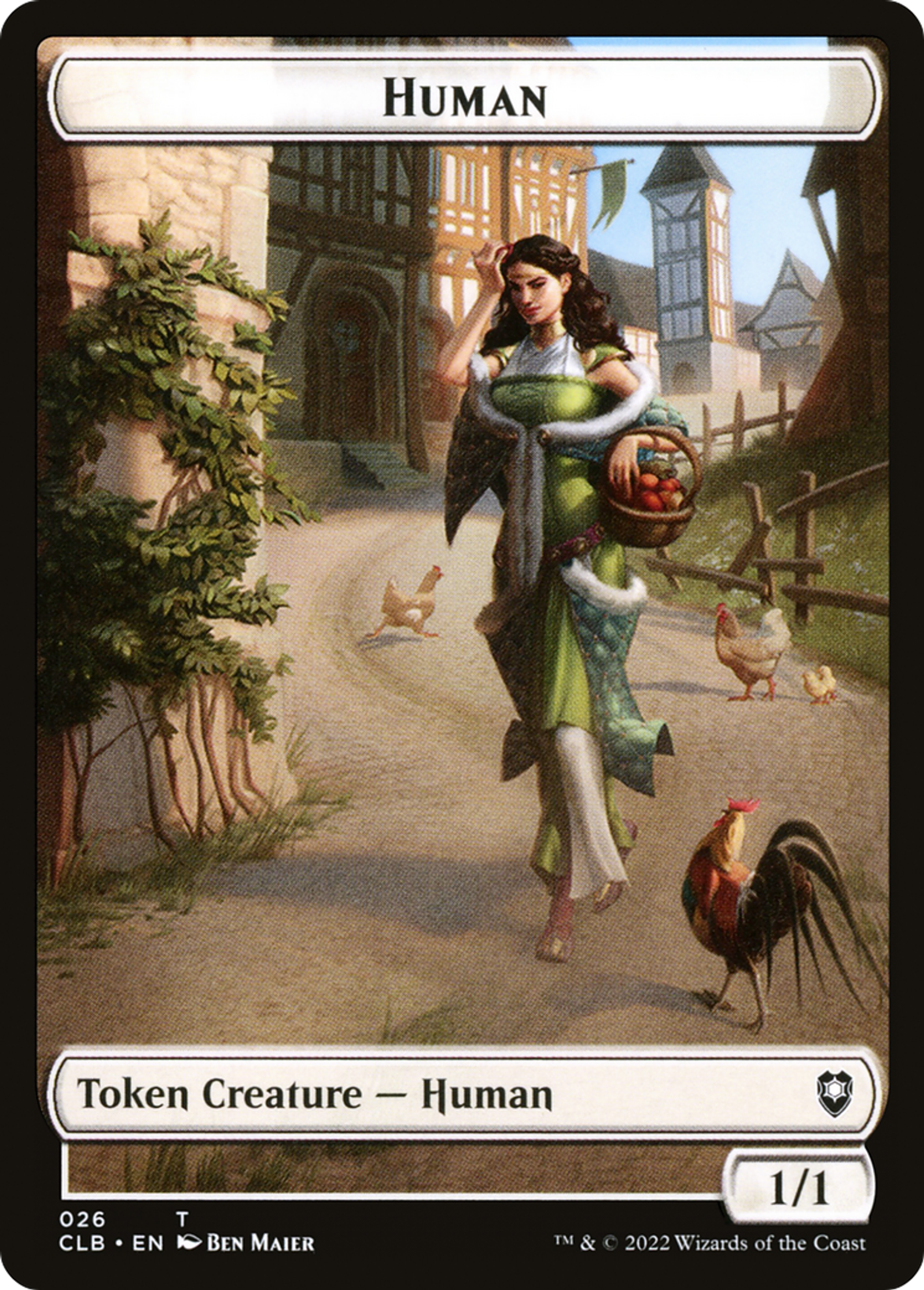 Human — Commander Legends: Battle for Baldur's Gate — Magic: The Gathering
