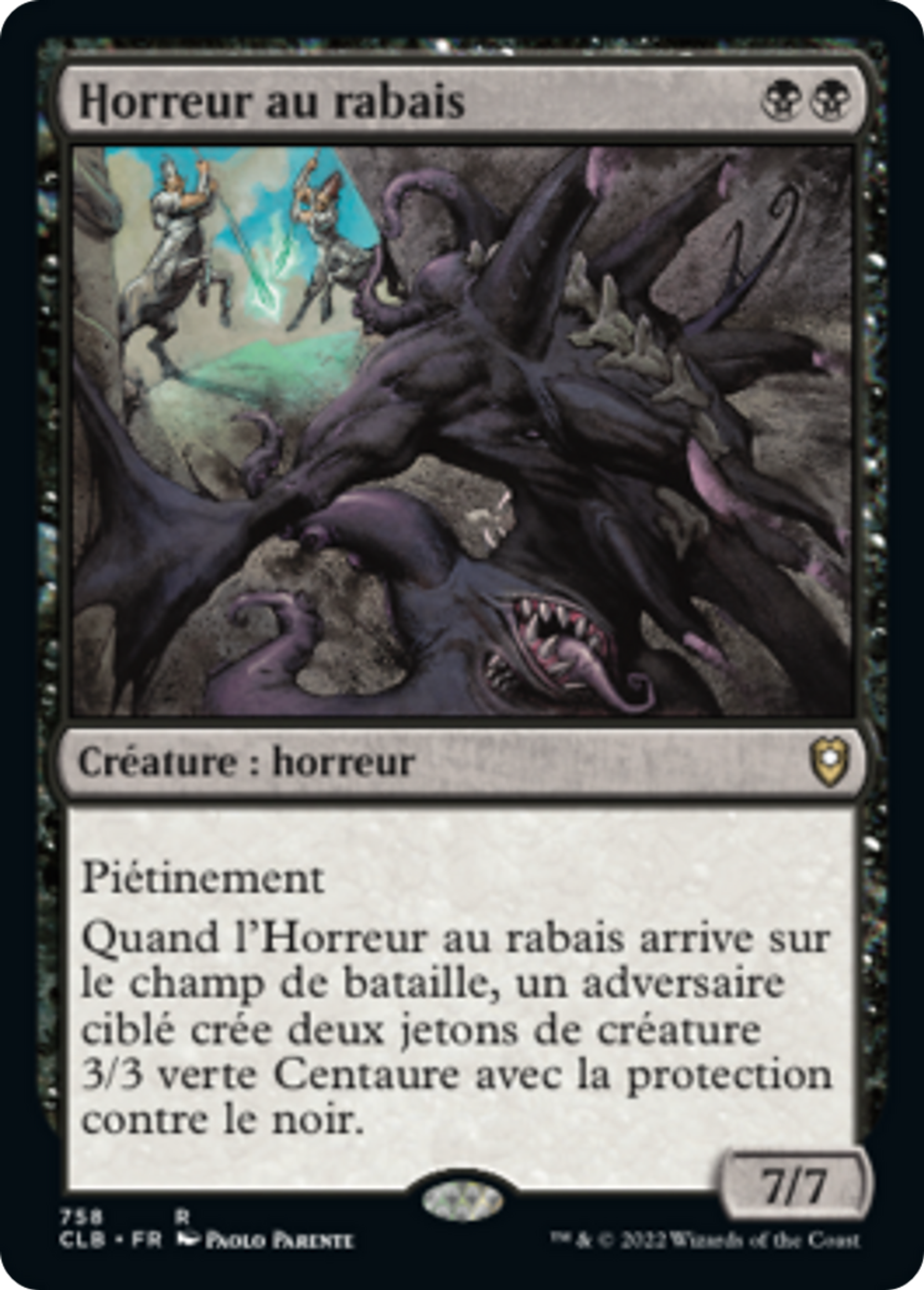 Horreur au rabais — Commander Legends: Battle for Baldur's Gate — Magic: The Gathering