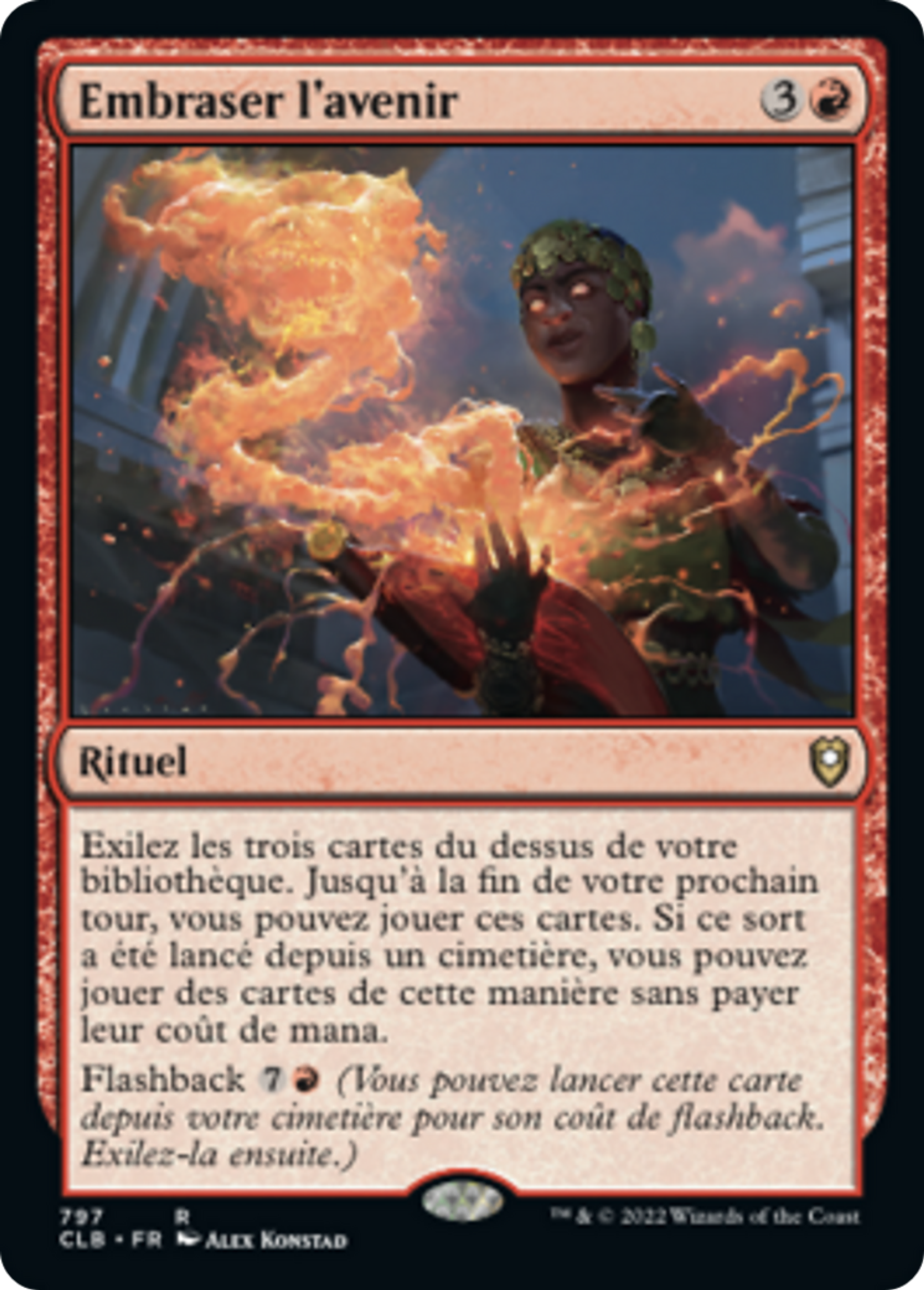 Embraser l'avenir — Commander Legends: Battle for Baldur's Gate — Magic: The Gathering