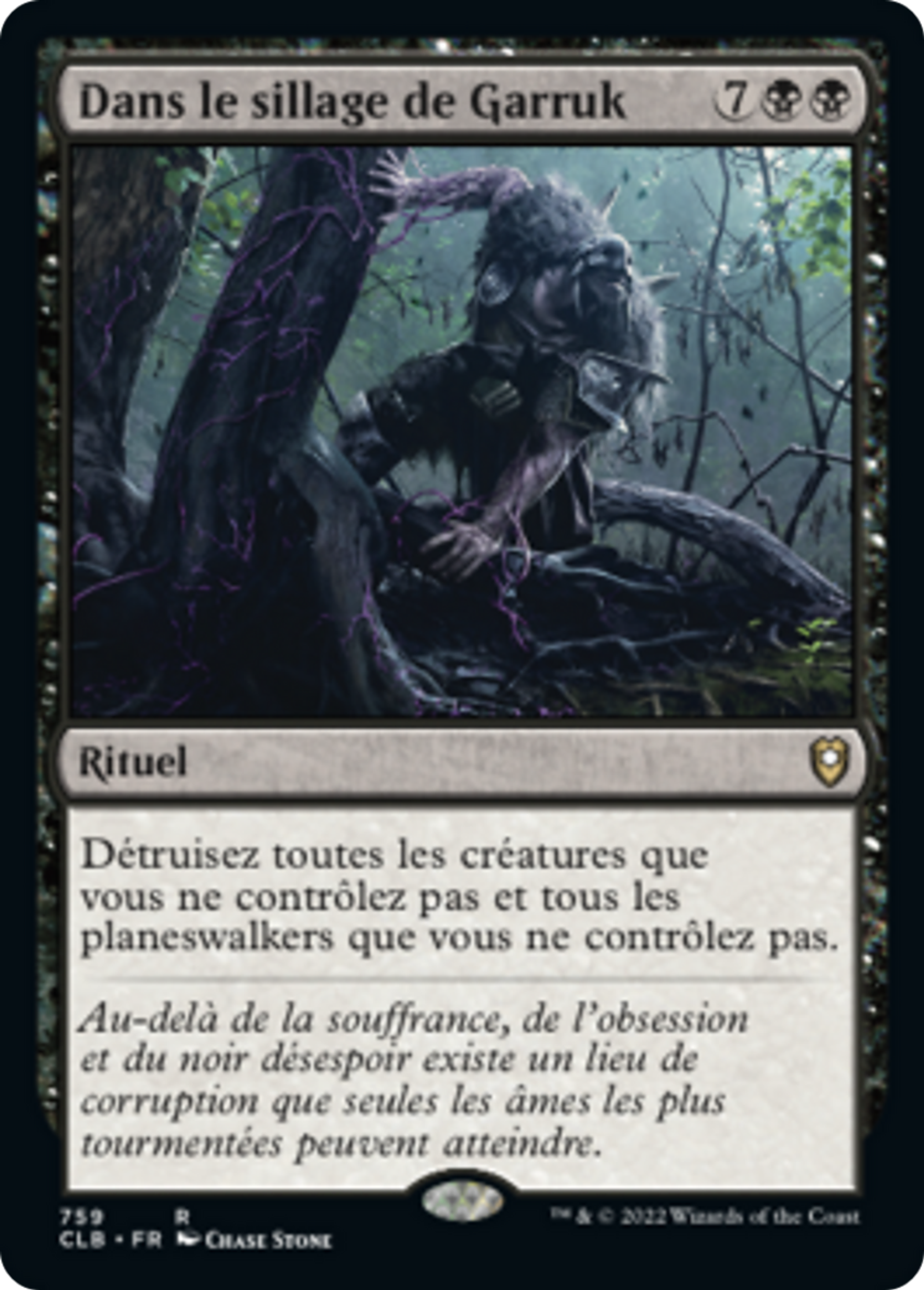 Dans le sillage de Garruk — Commander Legends: Battle for Baldur's Gate — Magic: The Gathering