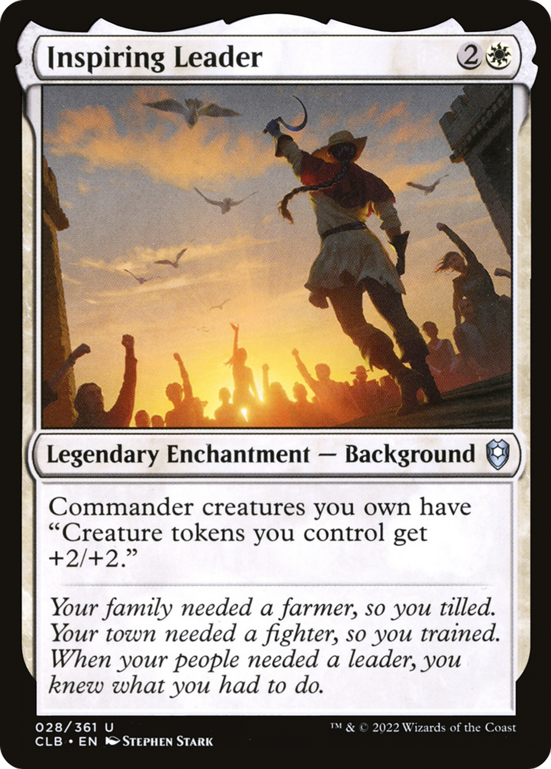 Inspiring Leader — Commander Legends: Battle for Baldur's Gate — Magic: The Gathering