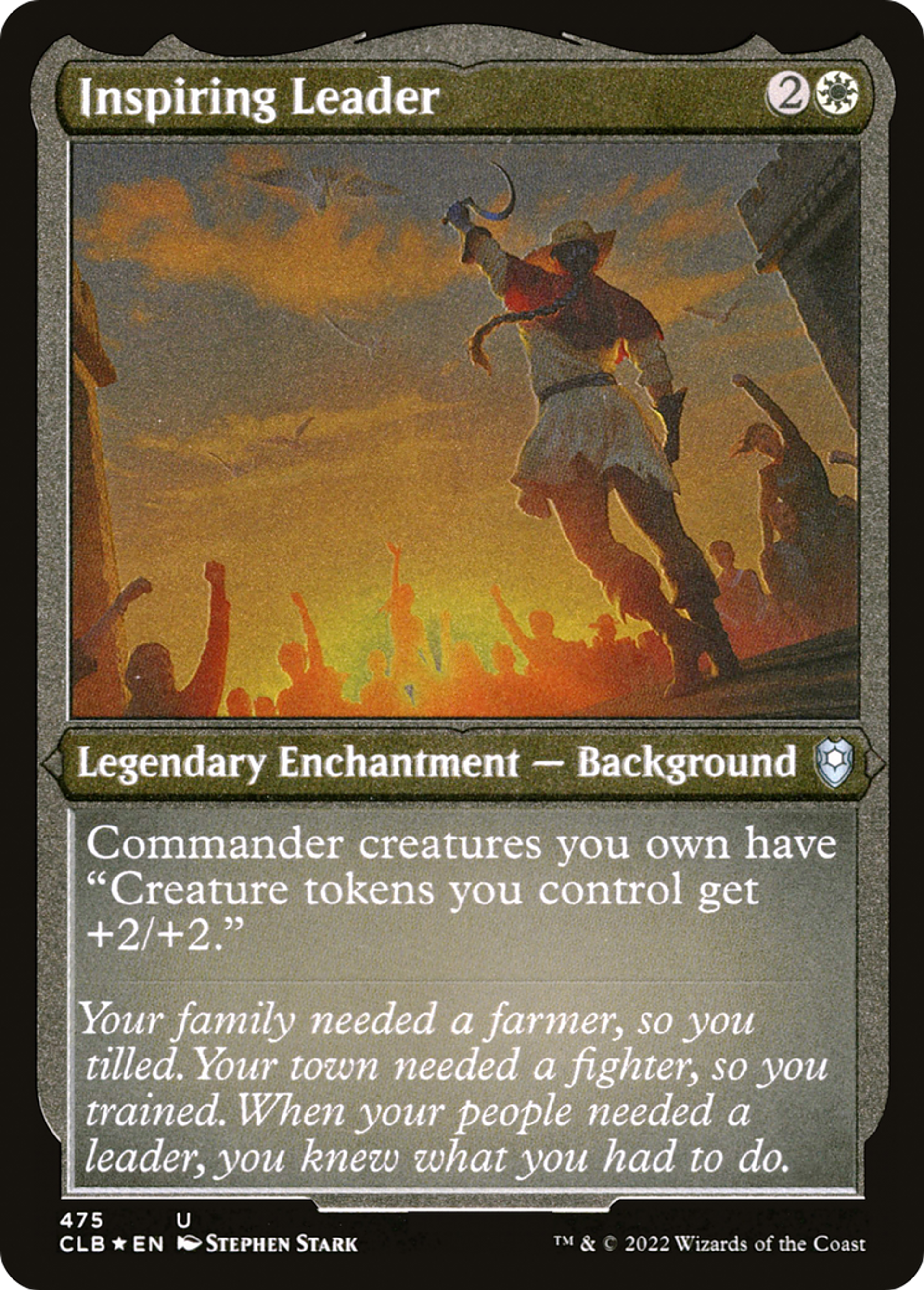 Inspiring Leader — Commander Legends: Battle for Baldur's Gate — Magic: The Gathering
