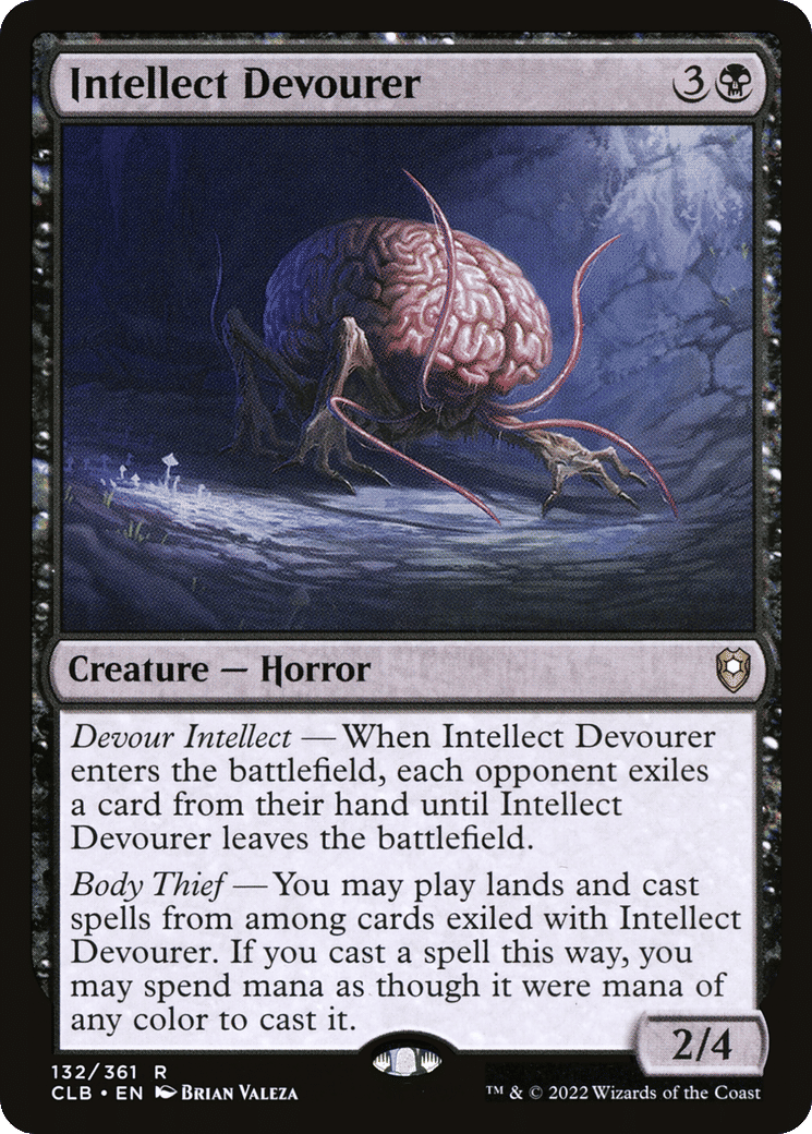 Intellect Devourer — Commander Legends: Battle for Baldur's Gate — Magic: The Gathering