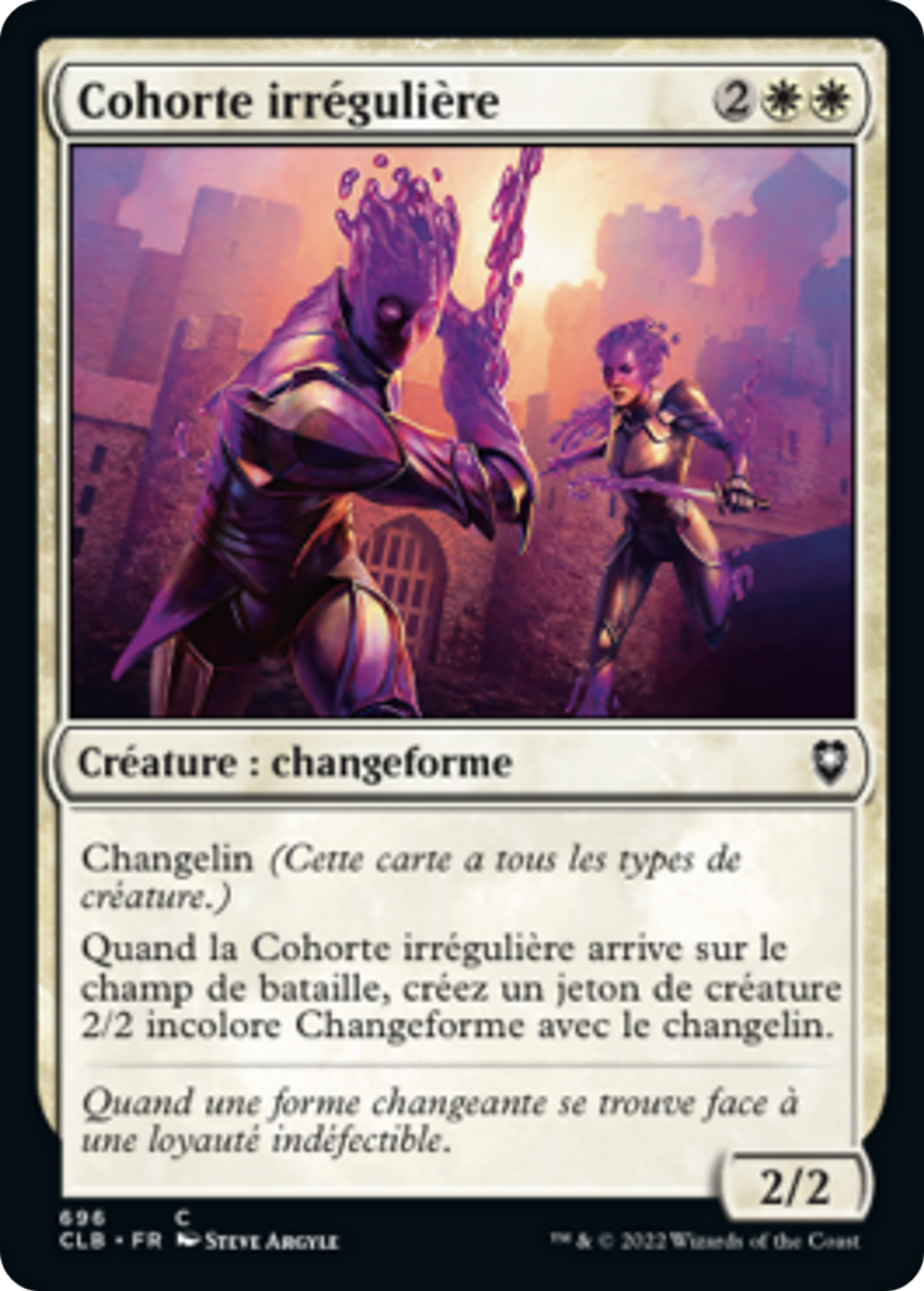 Cohorte irrégulière — Commander Legends: Battle for Baldur's Gate — Magic: The Gathering
