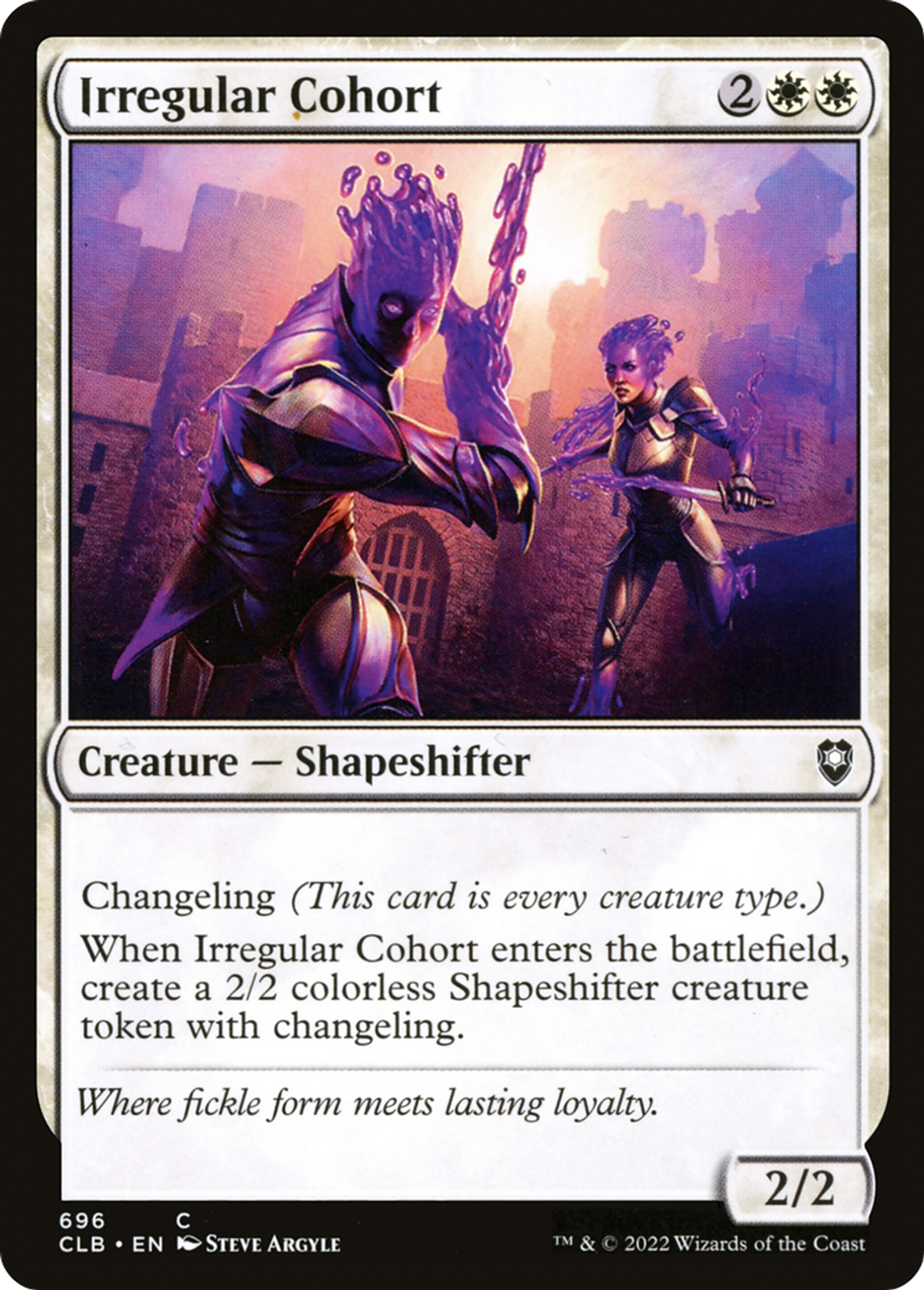 Irregular Cohort — Commander Legends: Battle for Baldur's Gate — Magic: The Gathering