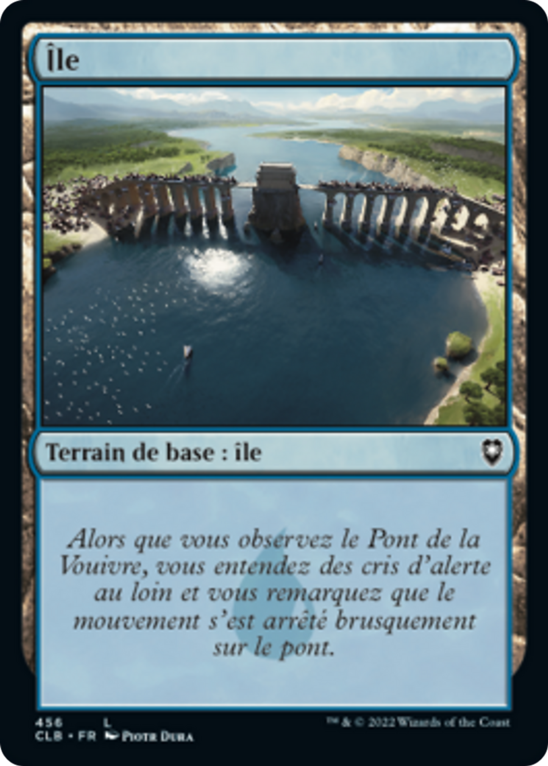 Île — Commander Legends: Battle for Baldur's Gate — Magic: The Gathering