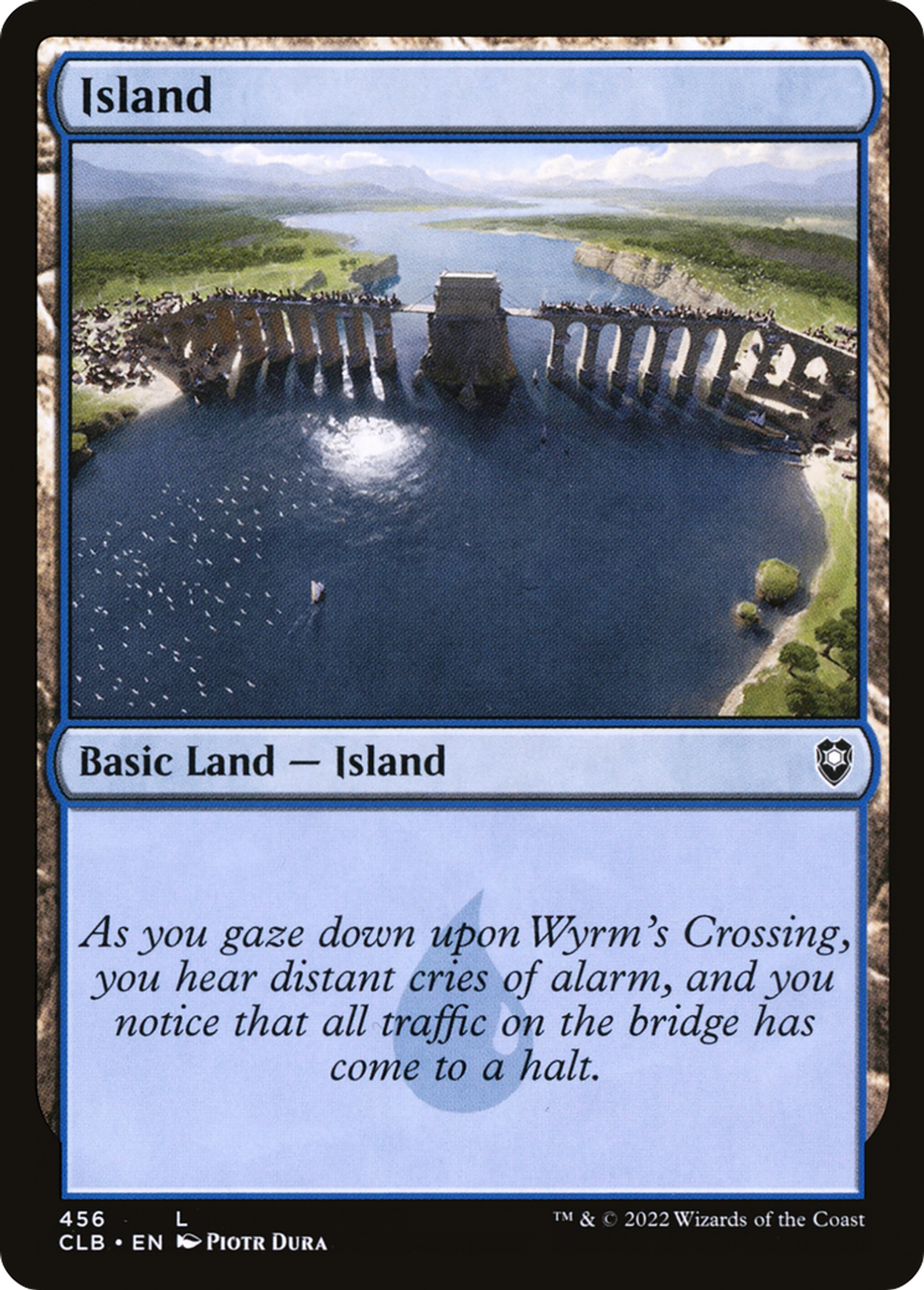 Island — Commander Legends: Battle for Baldur's Gate — Magic: The Gathering