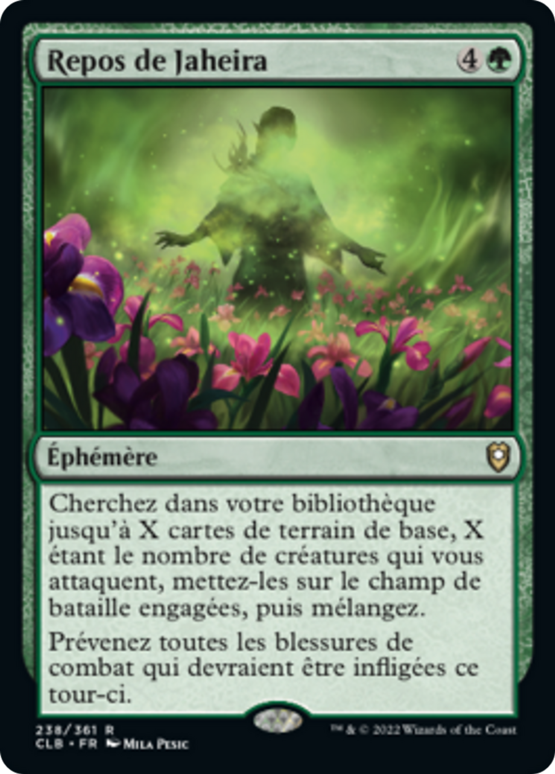 Repos de Jaheira — Commander Legends: Battle for Baldur's Gate — Magic: The Gathering