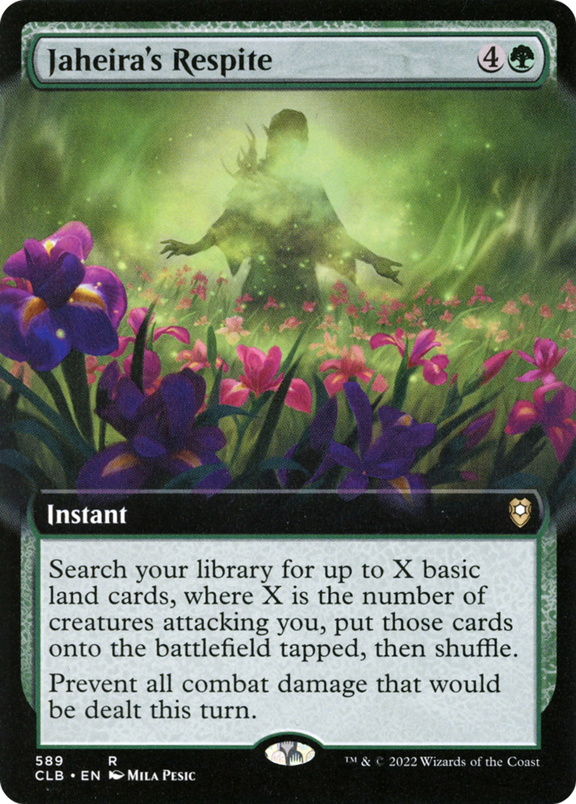 Repos de Jaheira — Commander Legends: Battle for Baldur's Gate — Magic: The Gathering