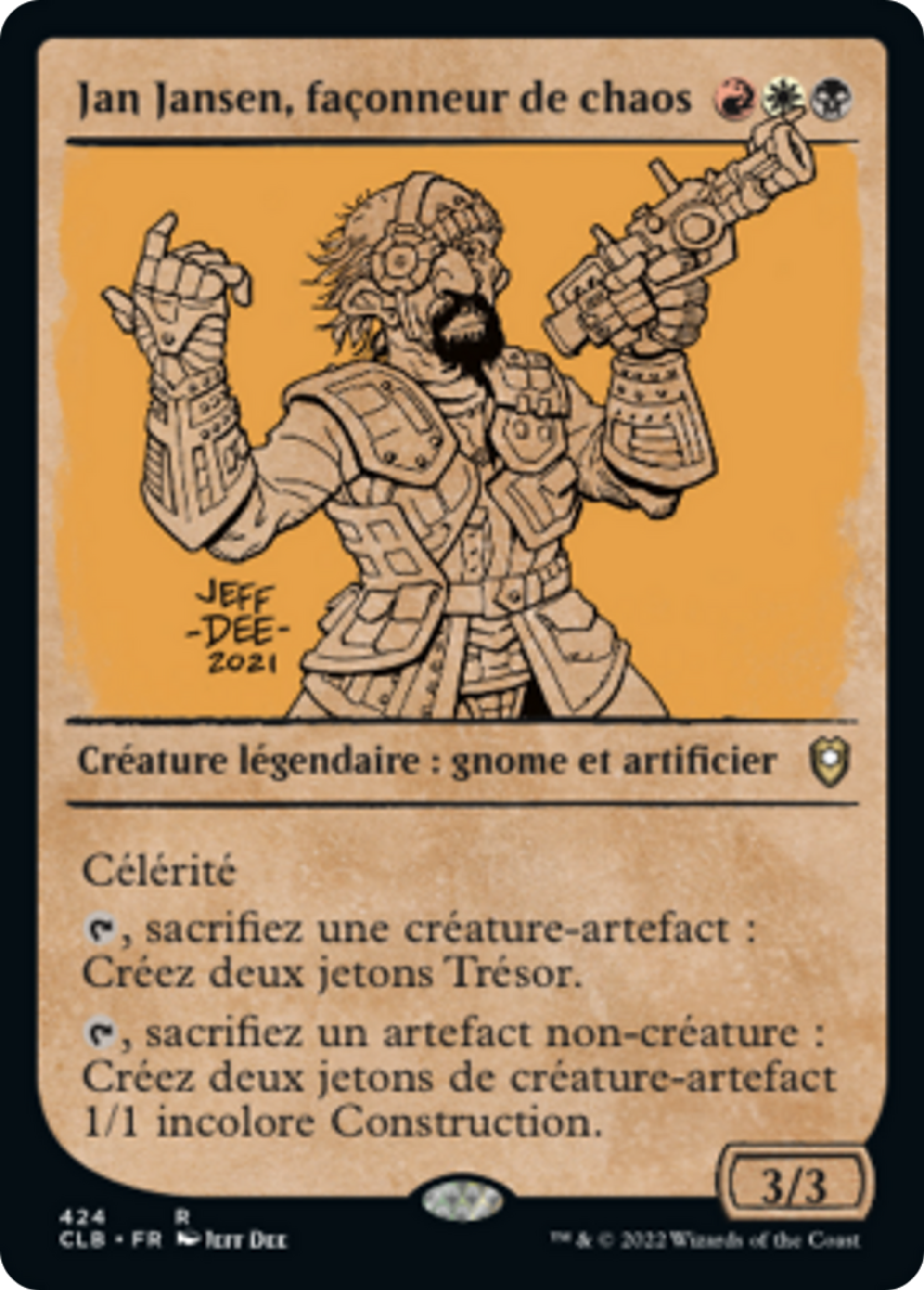 Jan Jansen, façonneur de chaos — Commander Legends: Battle for Baldur's Gate — Magic: The Gathering