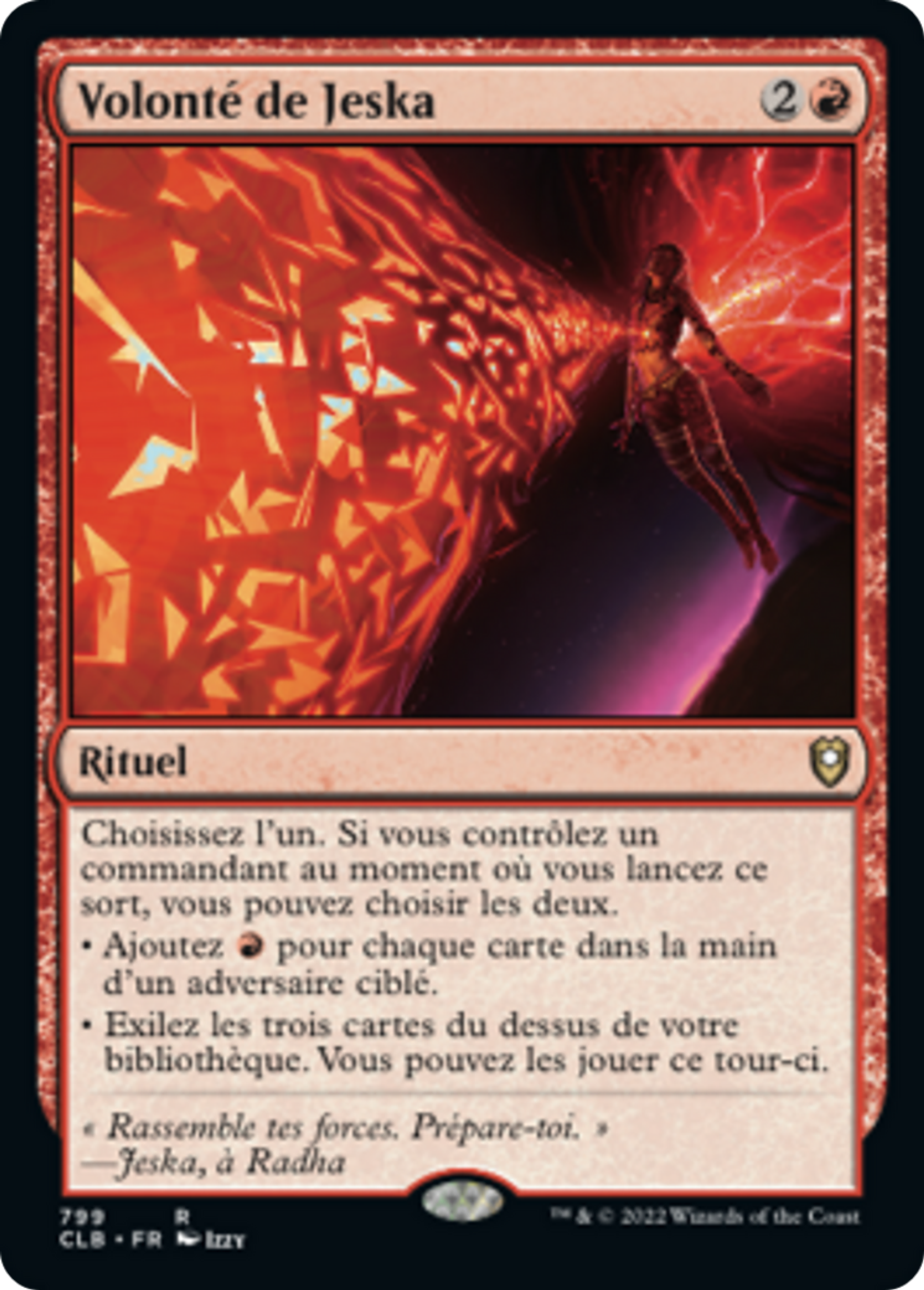 Volonté de Jeska — Commander Legends: Battle for Baldur's Gate — Magic: The Gathering