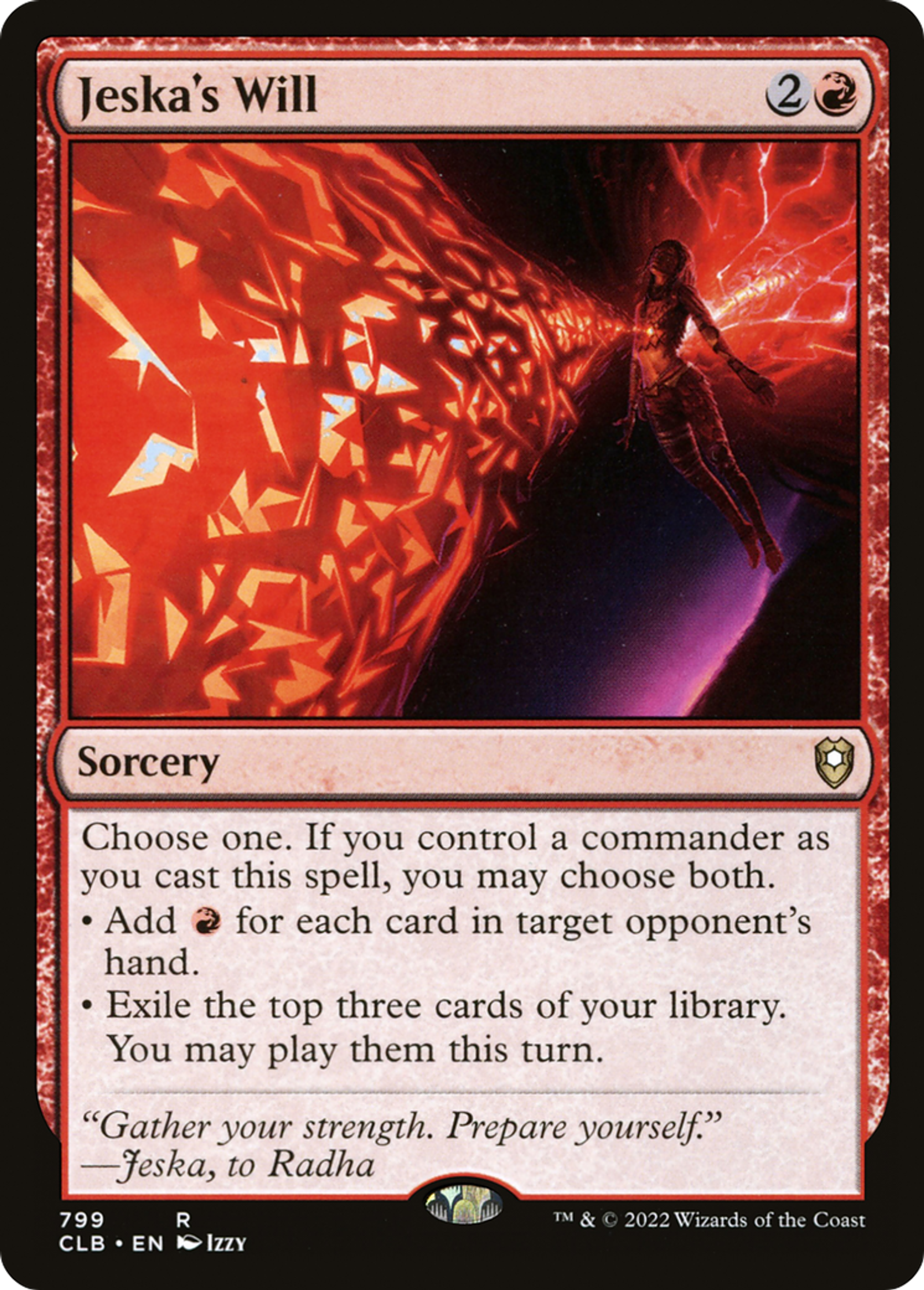 Volonté de Jeska — Commander Legends: Battle for Baldur's Gate — Magic: The Gathering