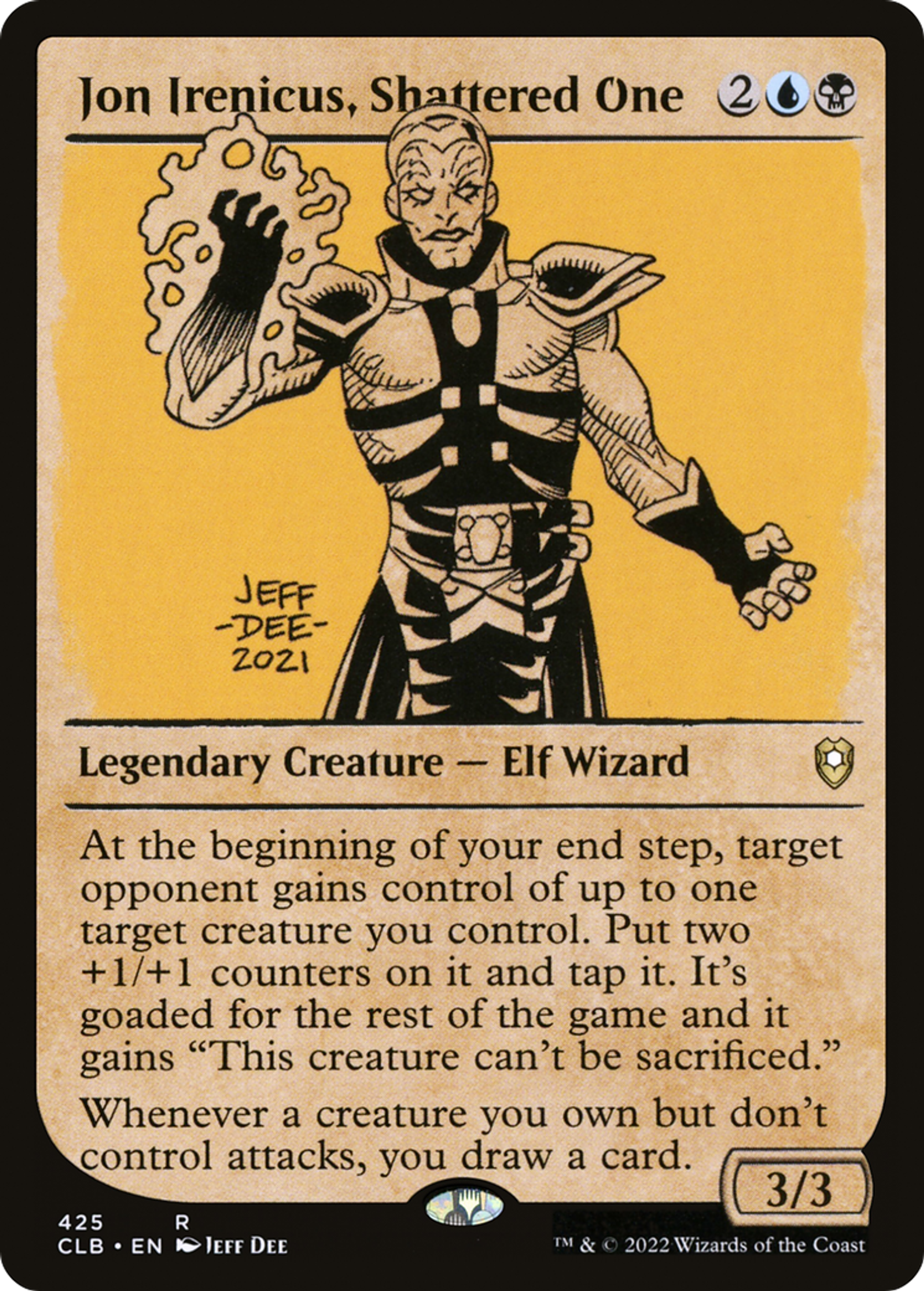 Jon Irenicus, Shattered One — Commander Legends: Battle for Baldur's Gate — Magic: The Gathering