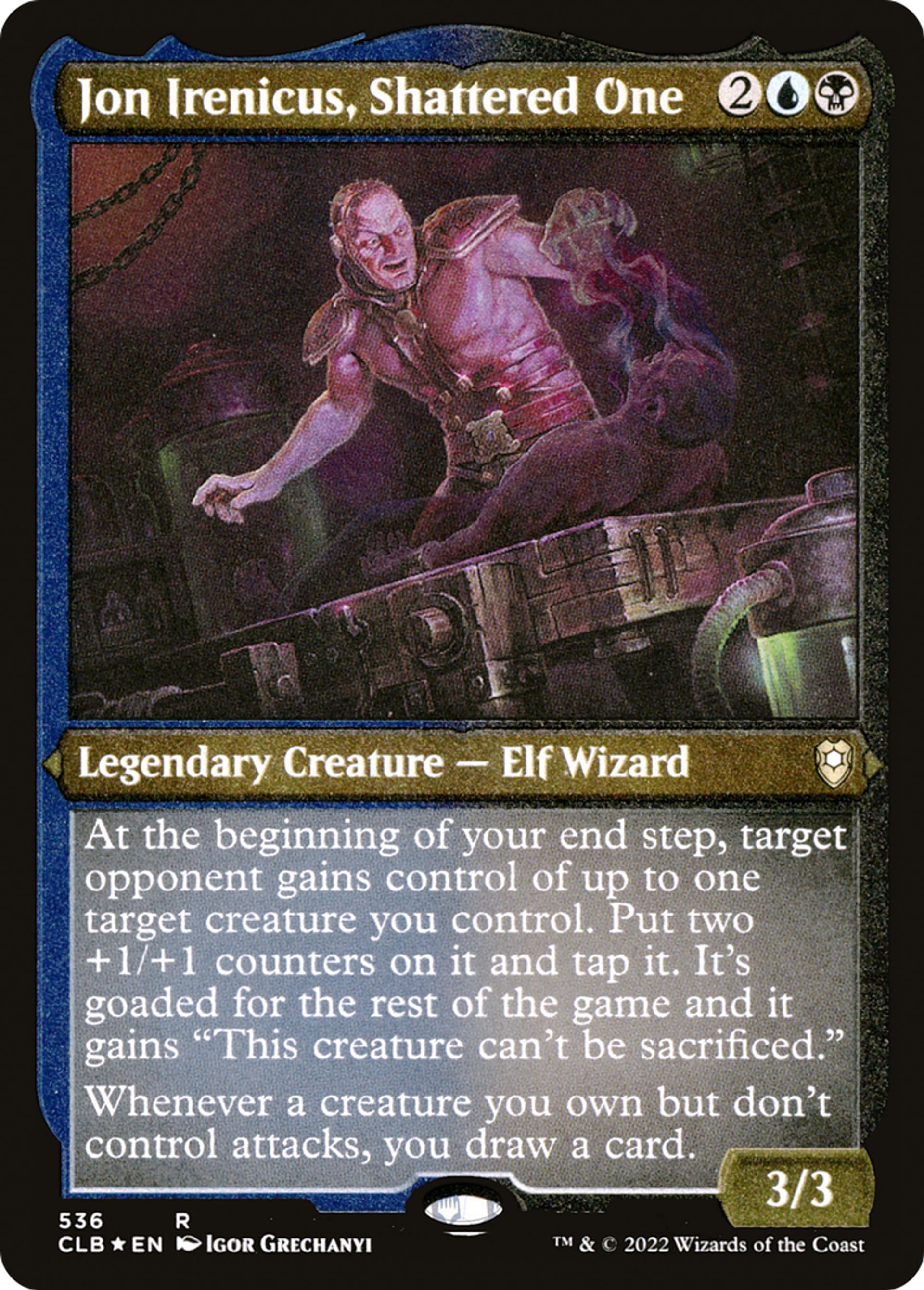 Jon Irenicus, Shattered One — Commander Legends: Battle for Baldur's Gate — Magic: The Gathering