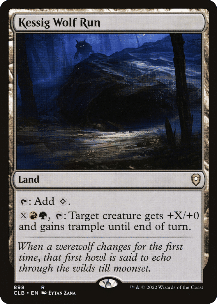 Kessig Wolf Run — Commander Legends: Battle for Baldur's Gate — Magic: The Gathering