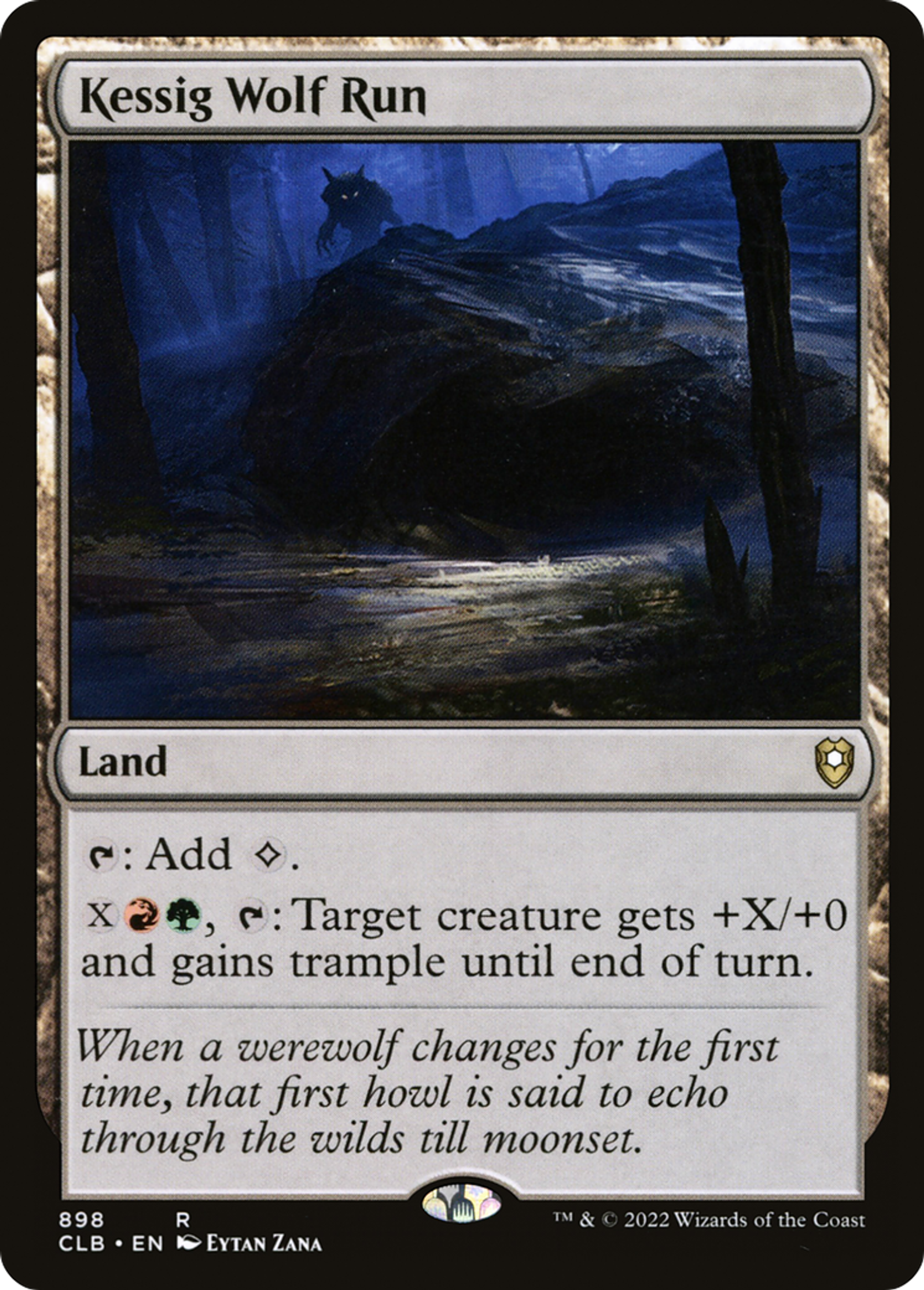 Garenne au Loup de Kessig — Commander Legends: Battle for Baldur's Gate — Magic: The Gathering