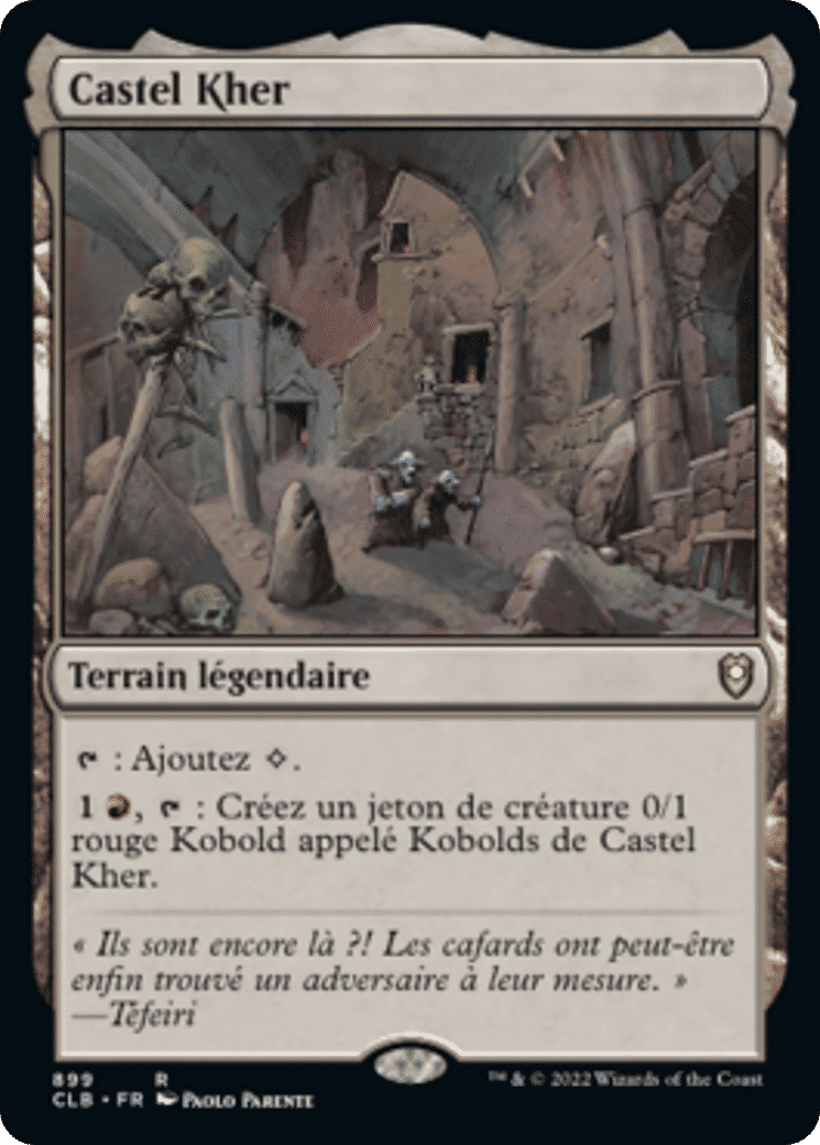 Castel Kher — Commander Legends: Battle for Baldur's Gate — Magic: The Gathering
