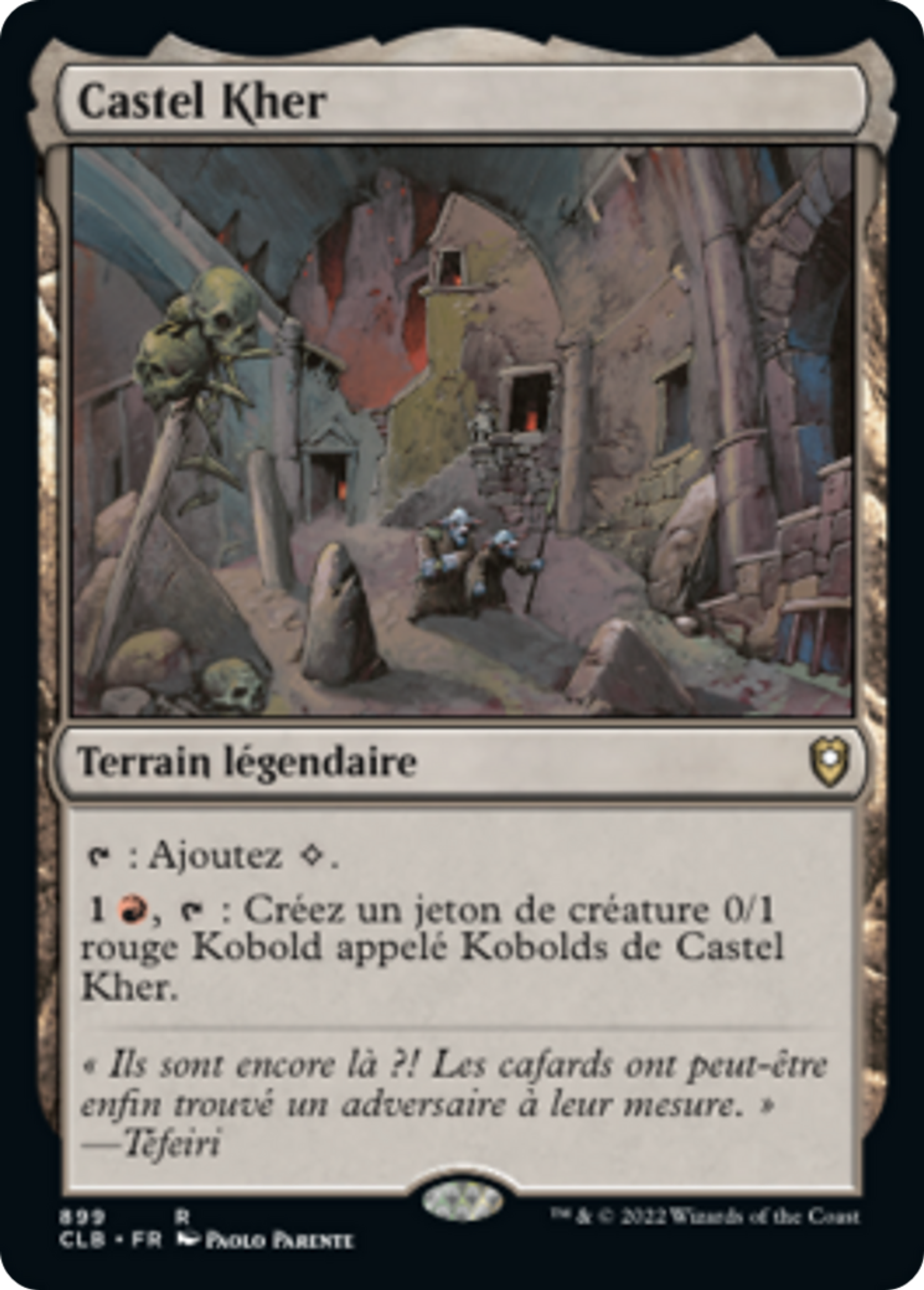 Castel Kher — Commander Legends: Battle for Baldur's Gate — Magic: The Gathering