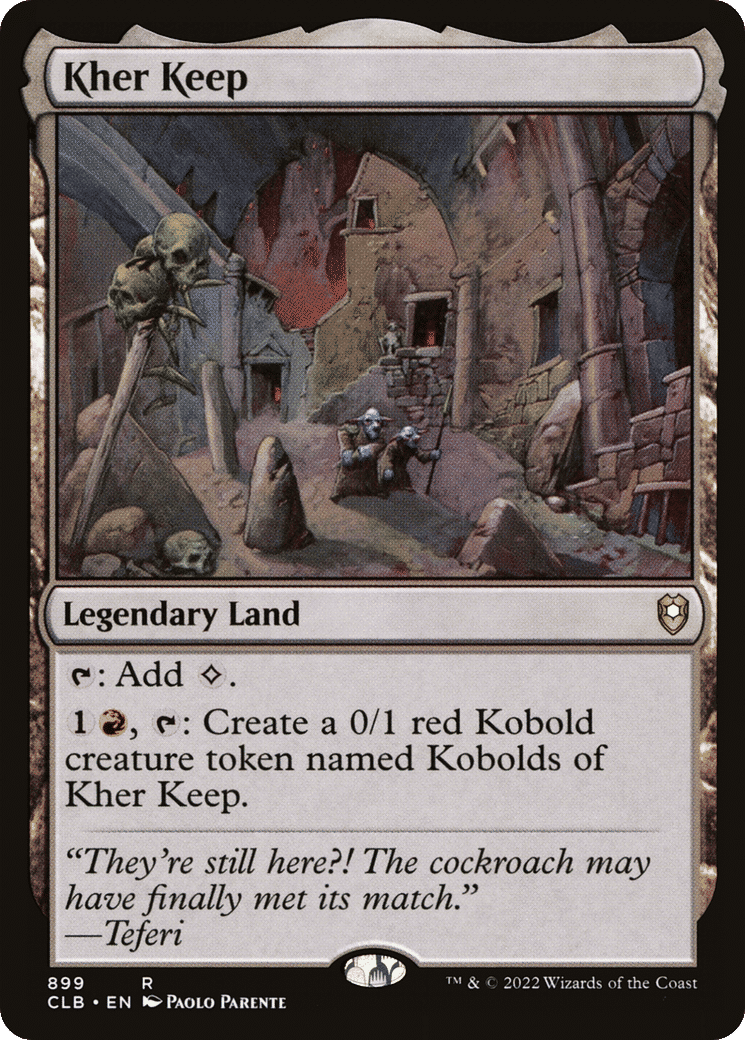 Kher Keep — Commander Legends: Battle for Baldur's Gate — Magic: The Gathering