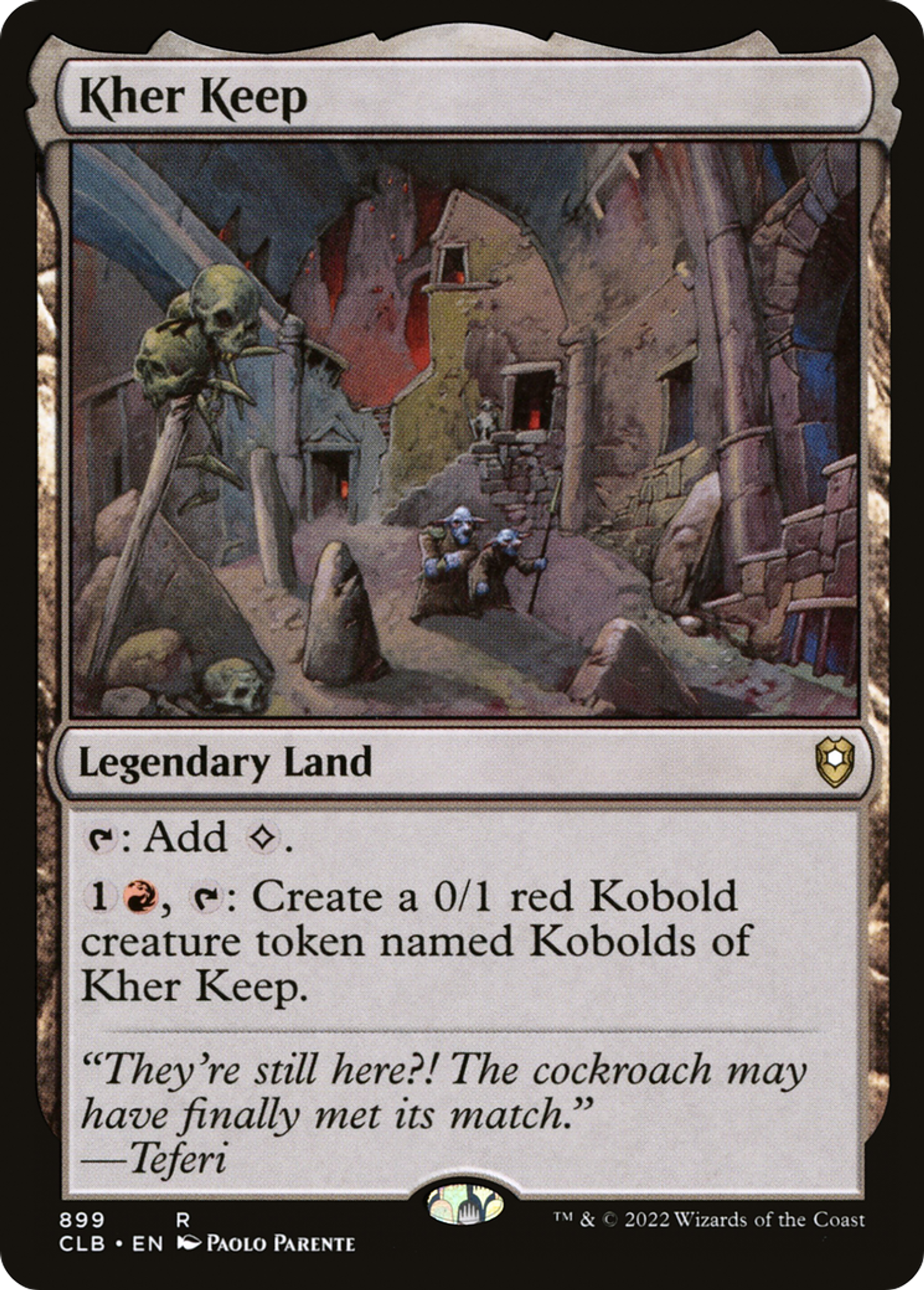Castel Kher — Commander Legends: Battle for Baldur's Gate — Magic: The Gathering