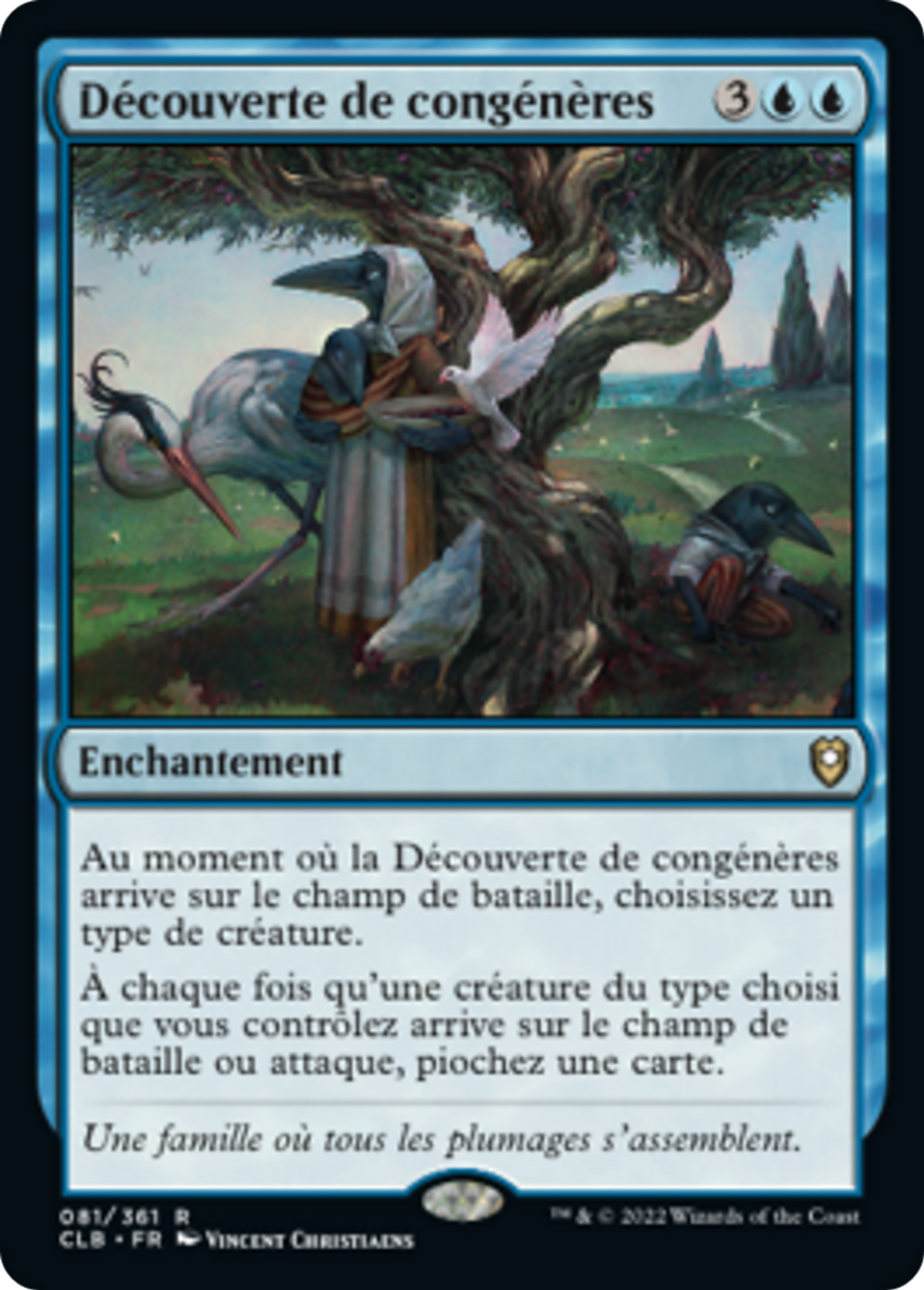Découverte de congénères — Commander Legends: Battle for Baldur's Gate — Magic: The Gathering