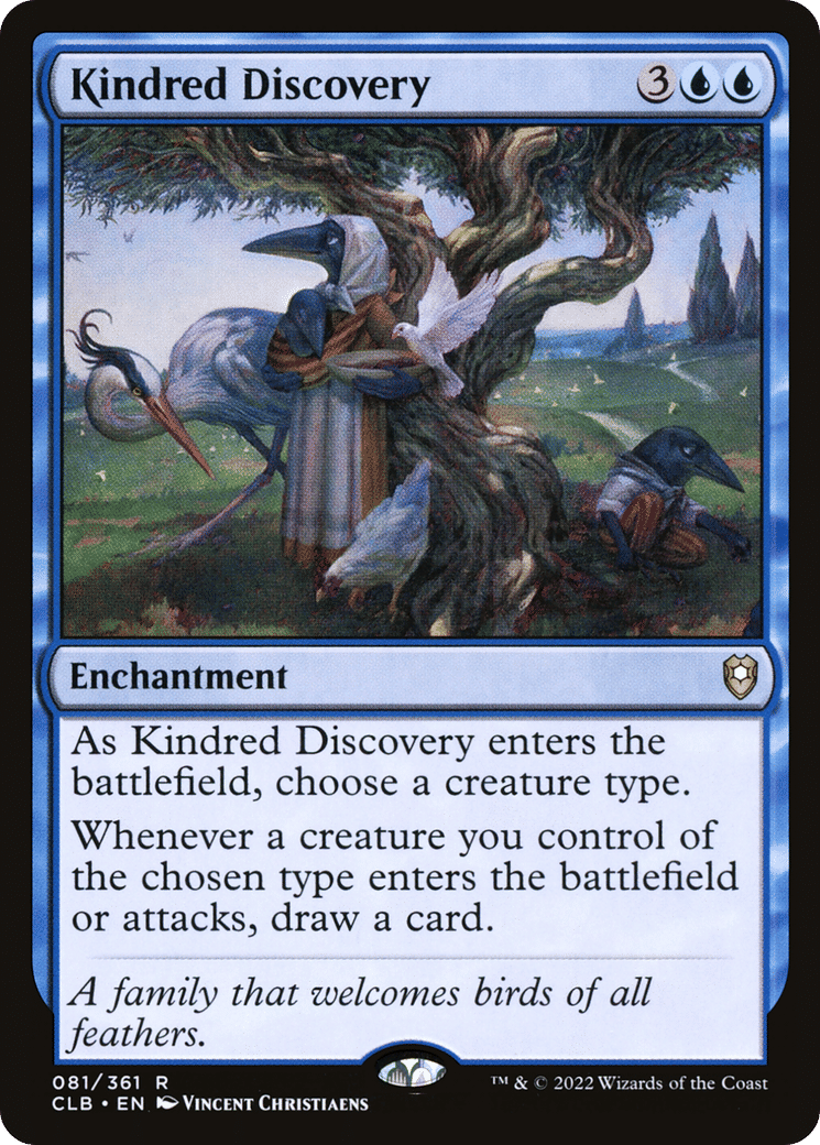 Kindred Discovery — Commander Legends: Battle for Baldur's Gate — Magic: The Gathering