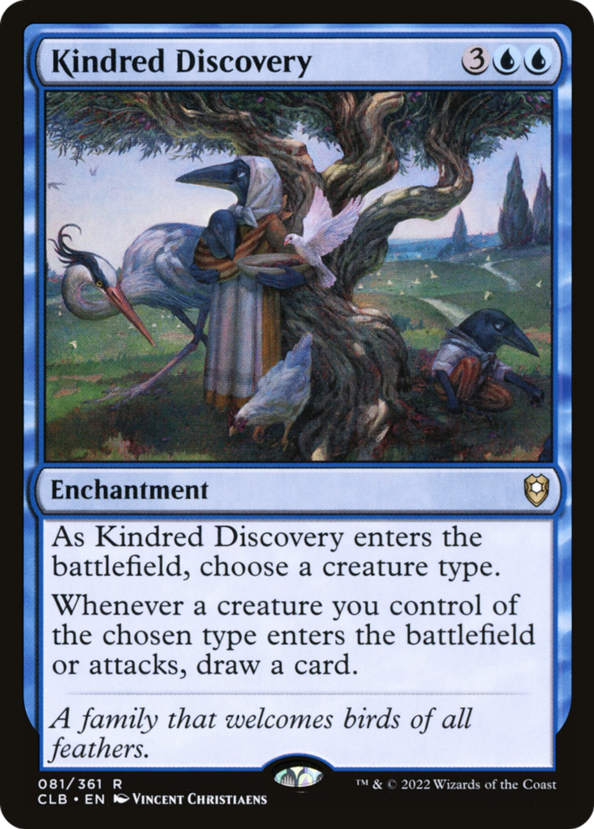 Kindred Discovery — Commander Legends: Battle for Baldur's Gate — Magic: The Gathering