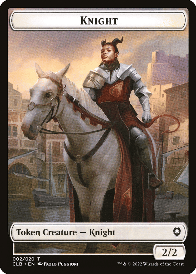 Knight — Commander Legends: Battle for Baldur's Gate — Magic: The Gathering