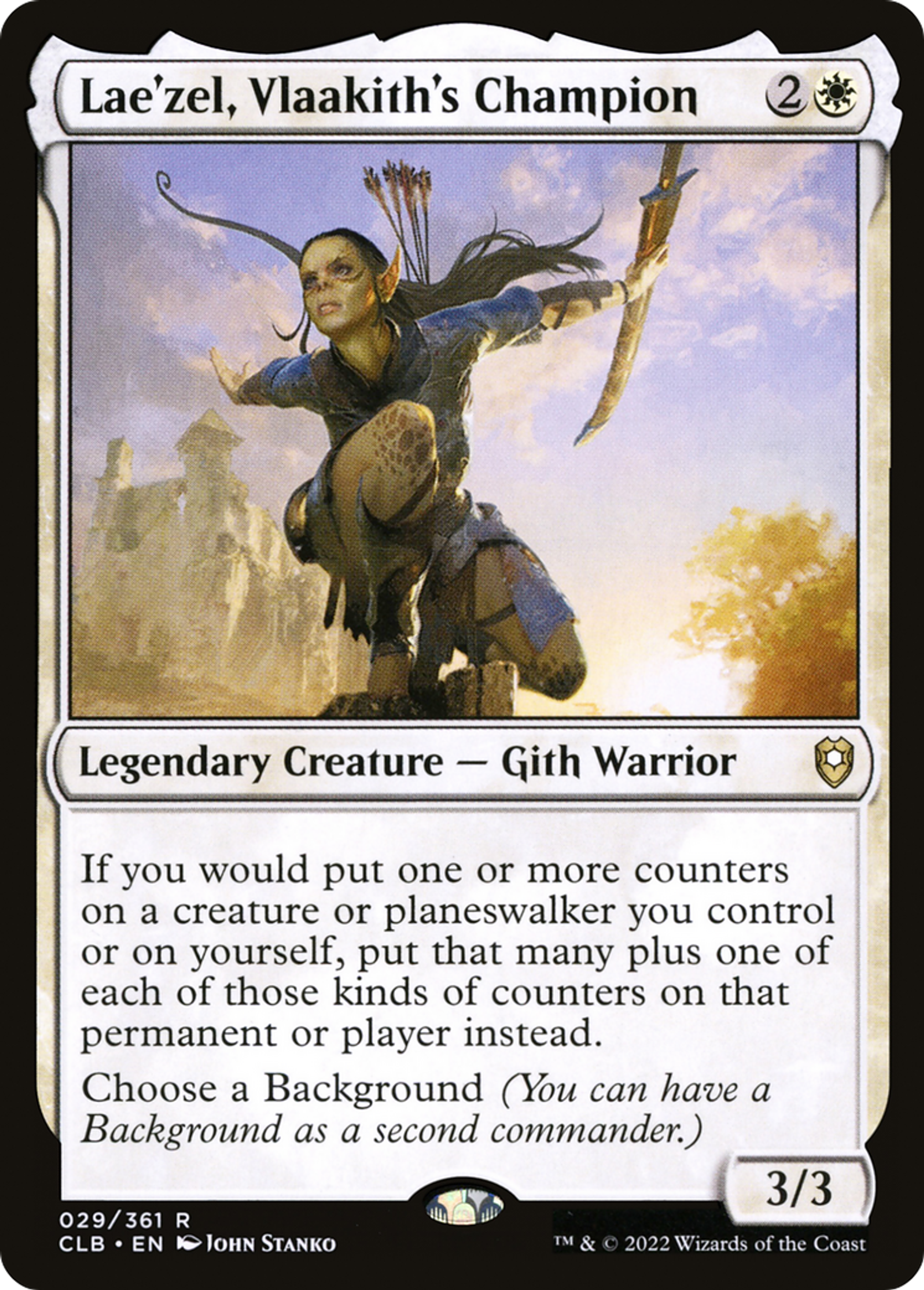 Lae'zel, Vlaakith's Champion — Commander Legends: Battle for Baldur's Gate — Magic: The Gathering