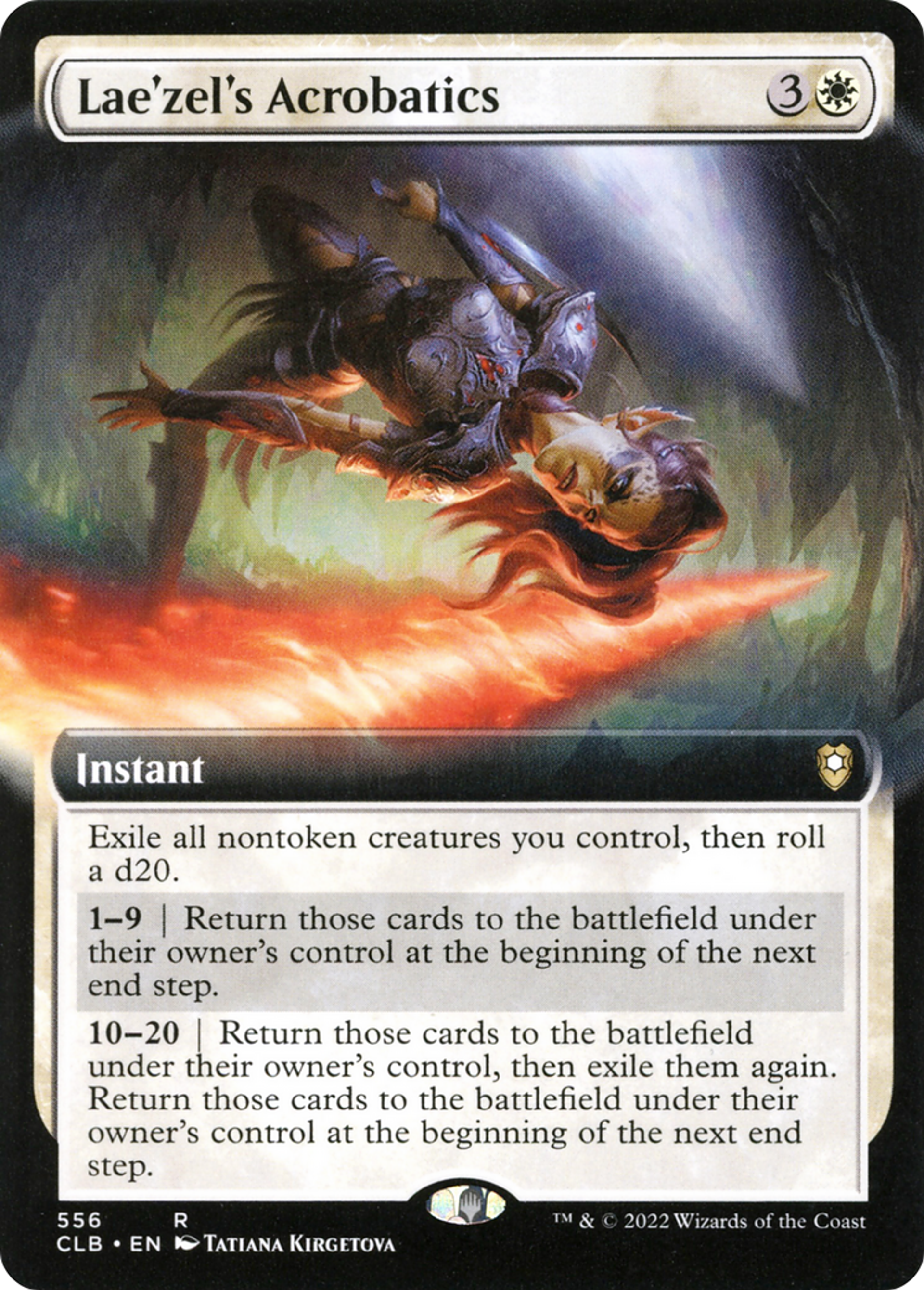 Lae'zel's Acrobatics — Commander Legends: Battle for Baldur's Gate — Magic: The Gathering
