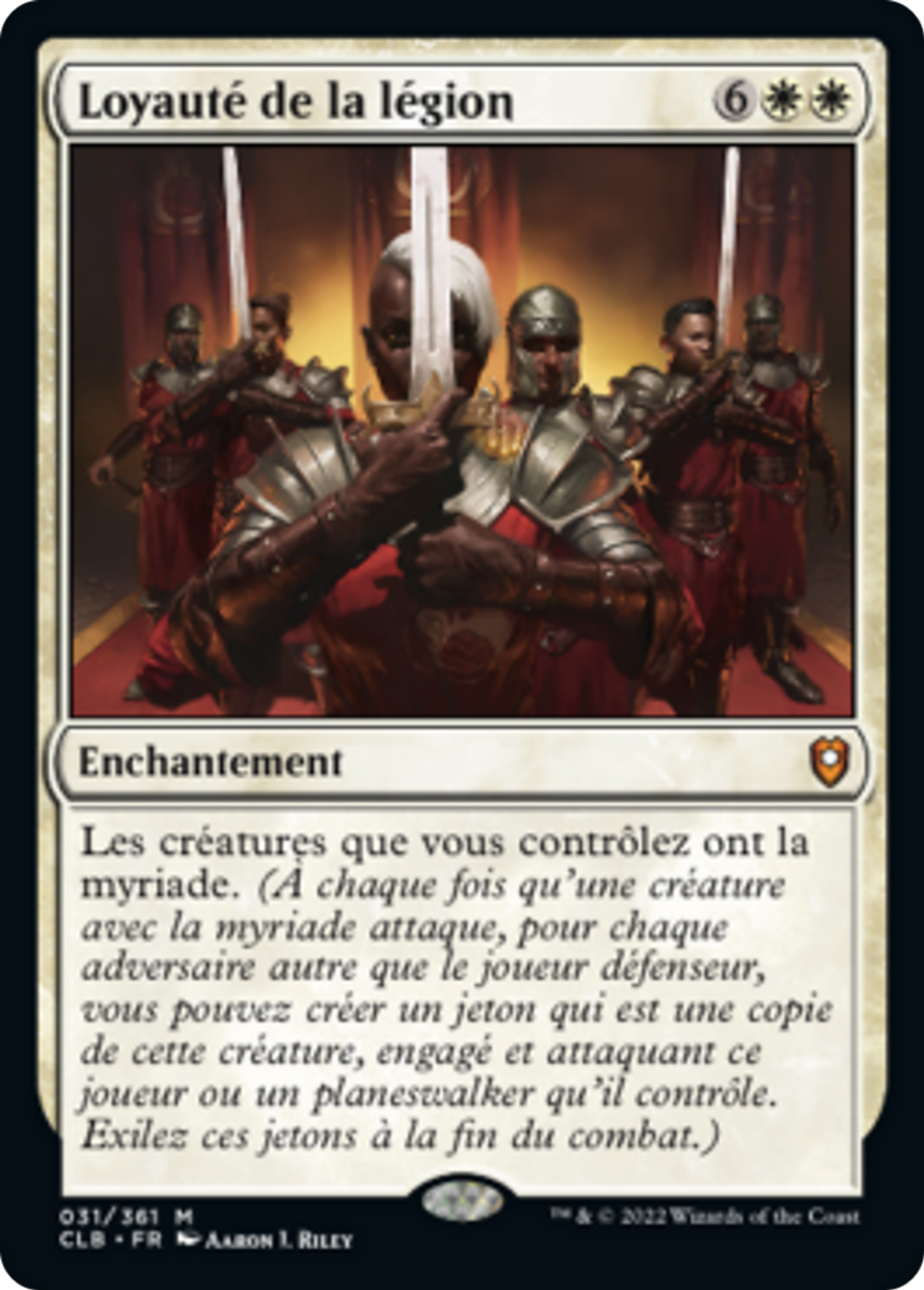 Loyauté de la légion — Commander Legends: Battle for Baldur's Gate — Magic: The Gathering