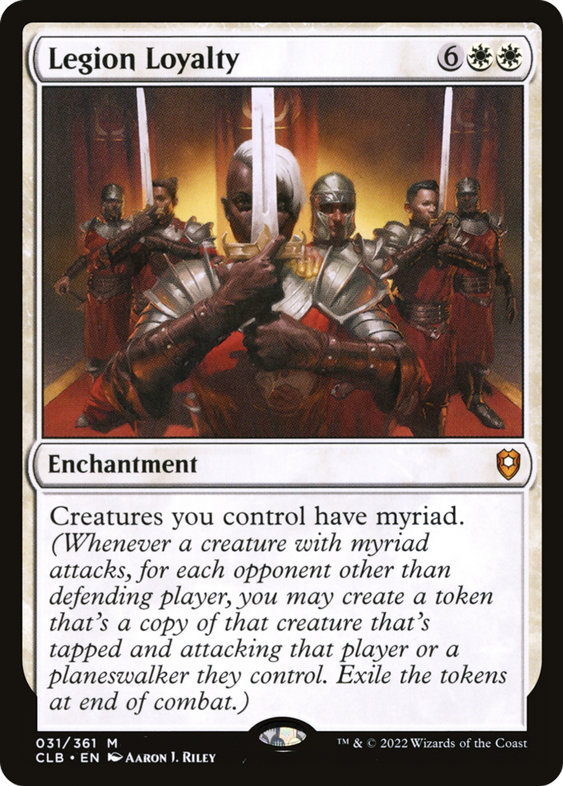 Legion Loyalty — Commander Legends: Battle for Baldur's Gate — Magic: The Gathering