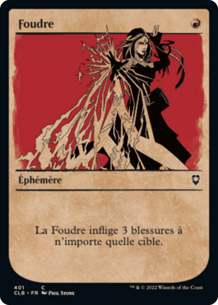 Foudre — Commander Legends: Battle for Baldur's Gate — Magic: The Gathering